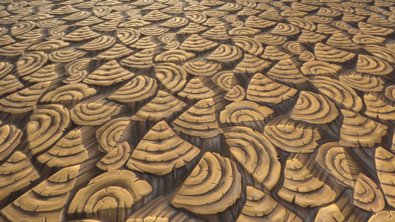 Stylized Wood Vol 33 - Hand Painted Texture Texture_25