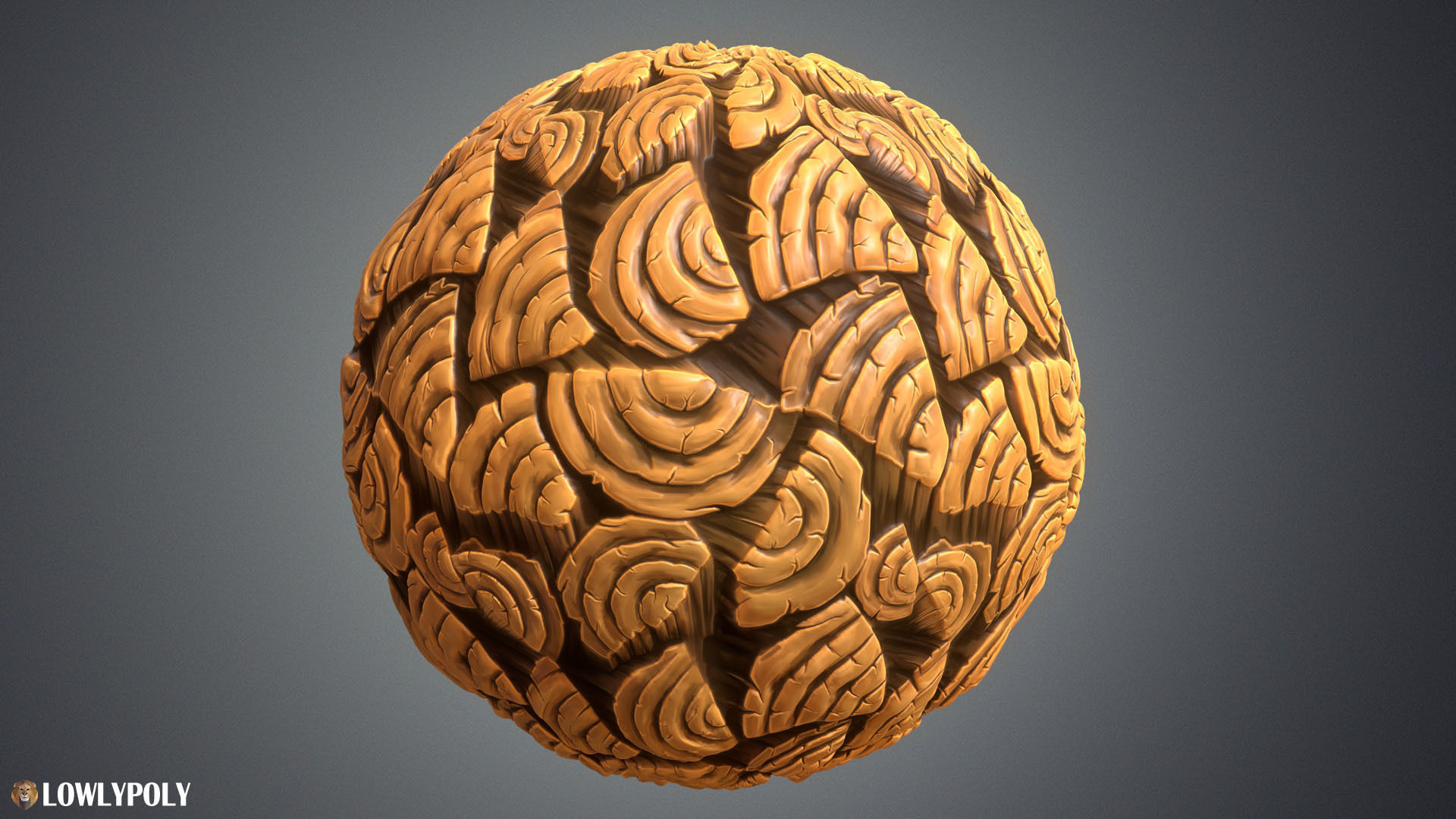 Stylized Wood Vol 33 - Hand Painted Texture Texture_6
