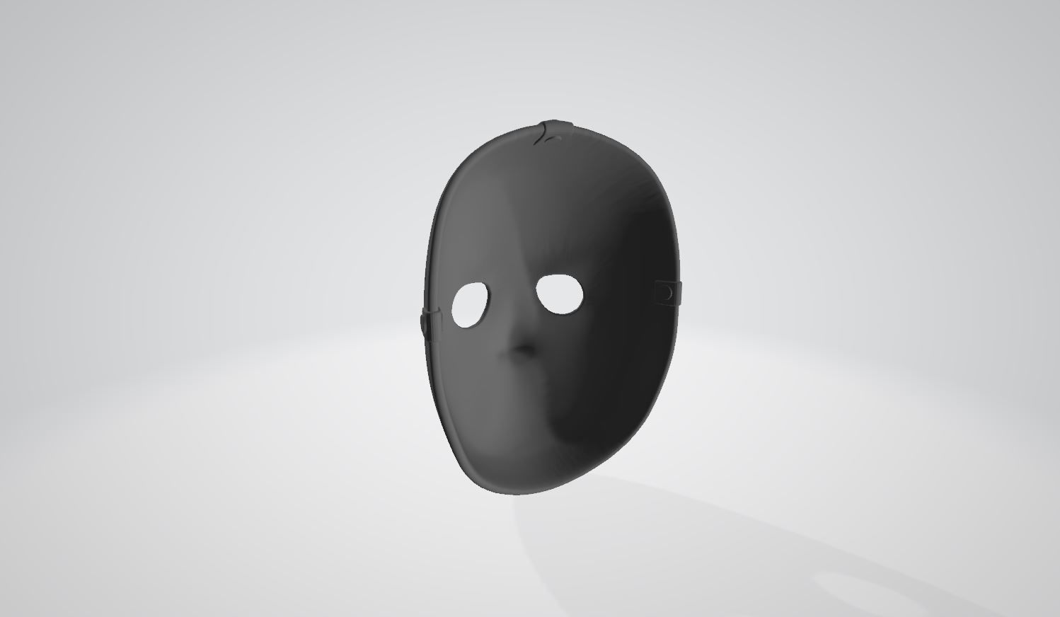 Hockey Mask Low-poly 3D model_23