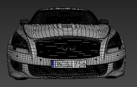 Infinity M56S car model Low-poly 3D model_5