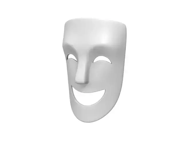 Theater Happy Mask