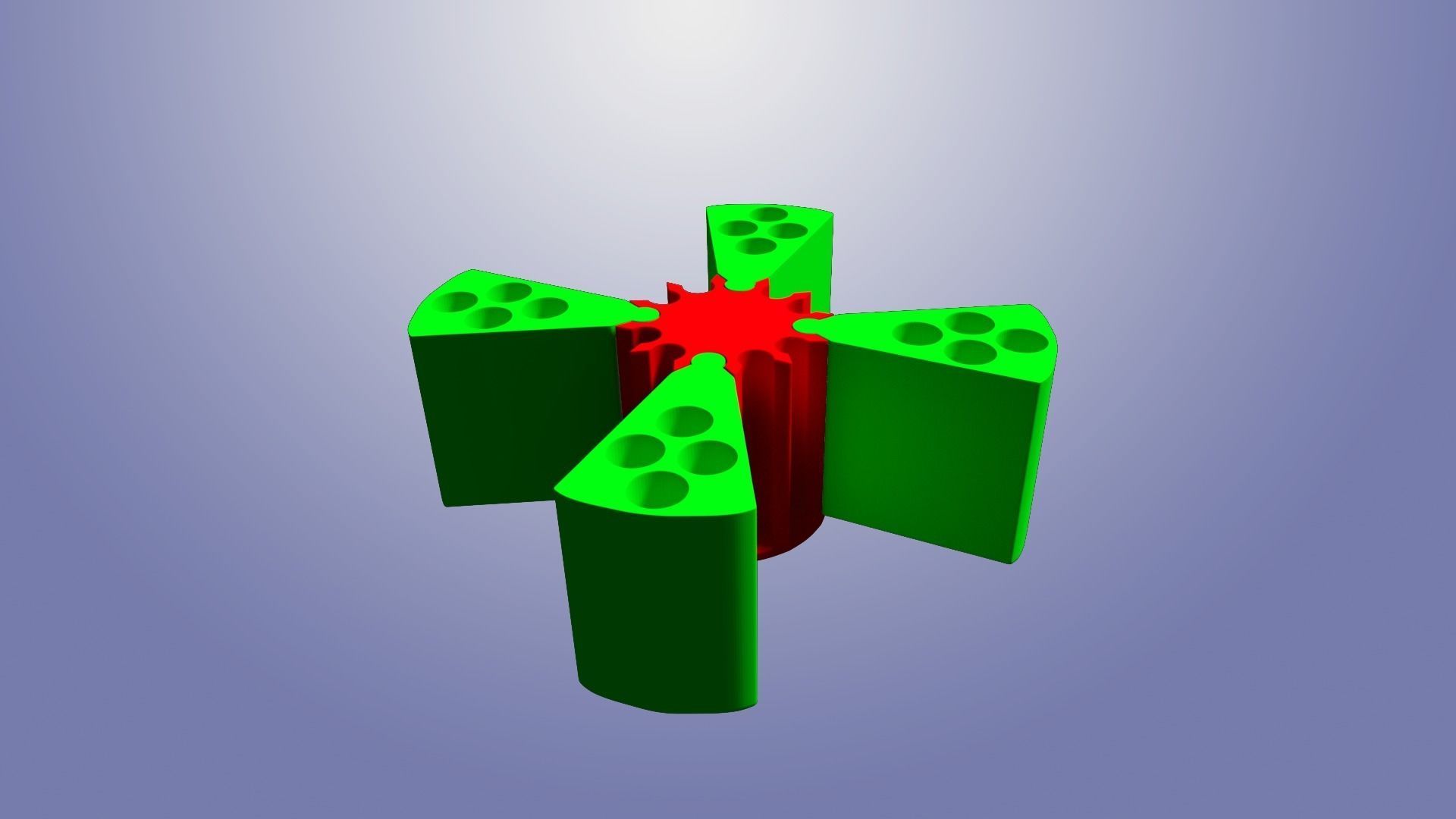 pensil box in office 3D print model_4