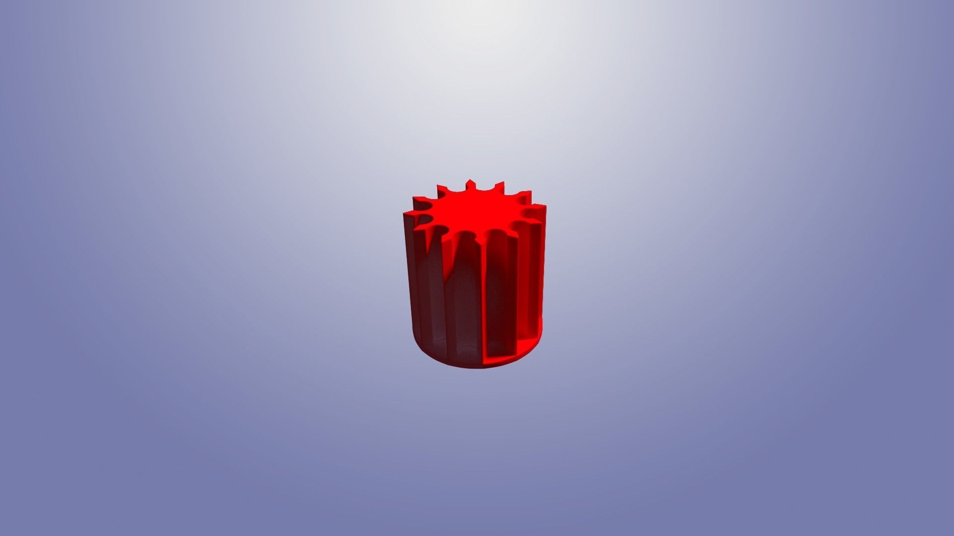 pensil box in office 3D print model_6