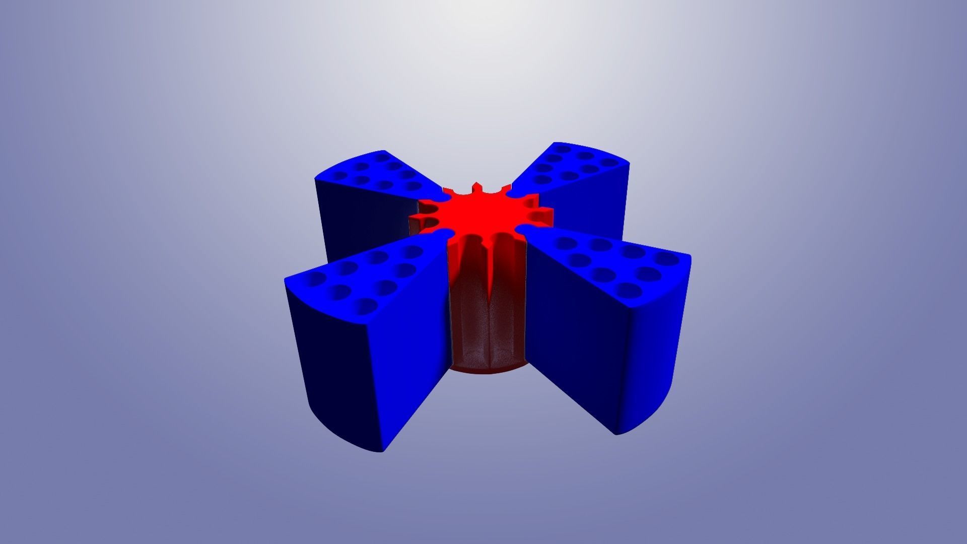 pensil box in office 3D print model_2