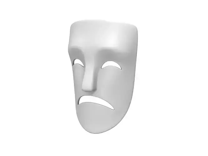 Theater Sad Mask