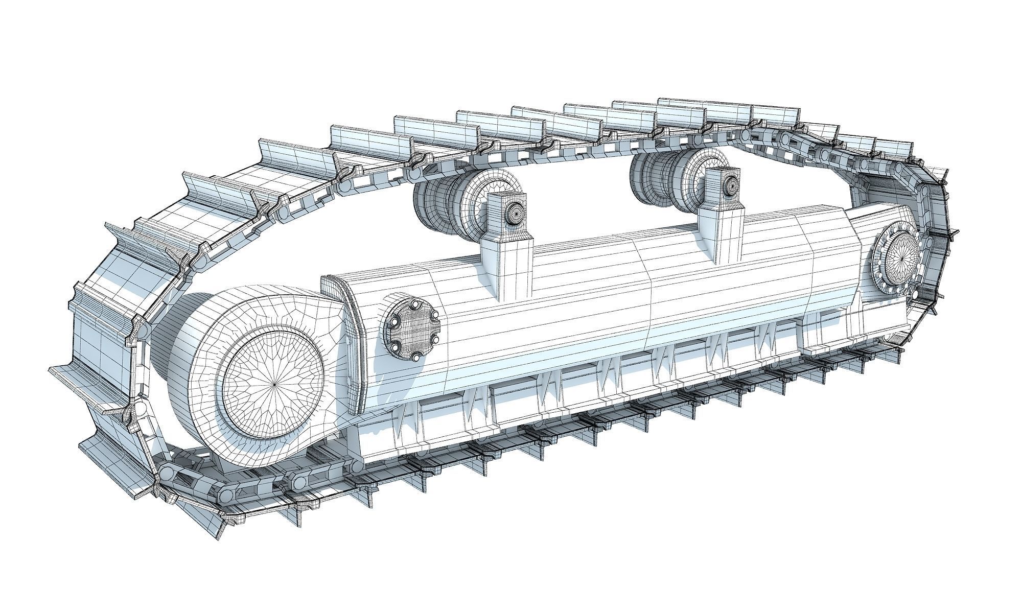 Track kit V2 3D model_6
