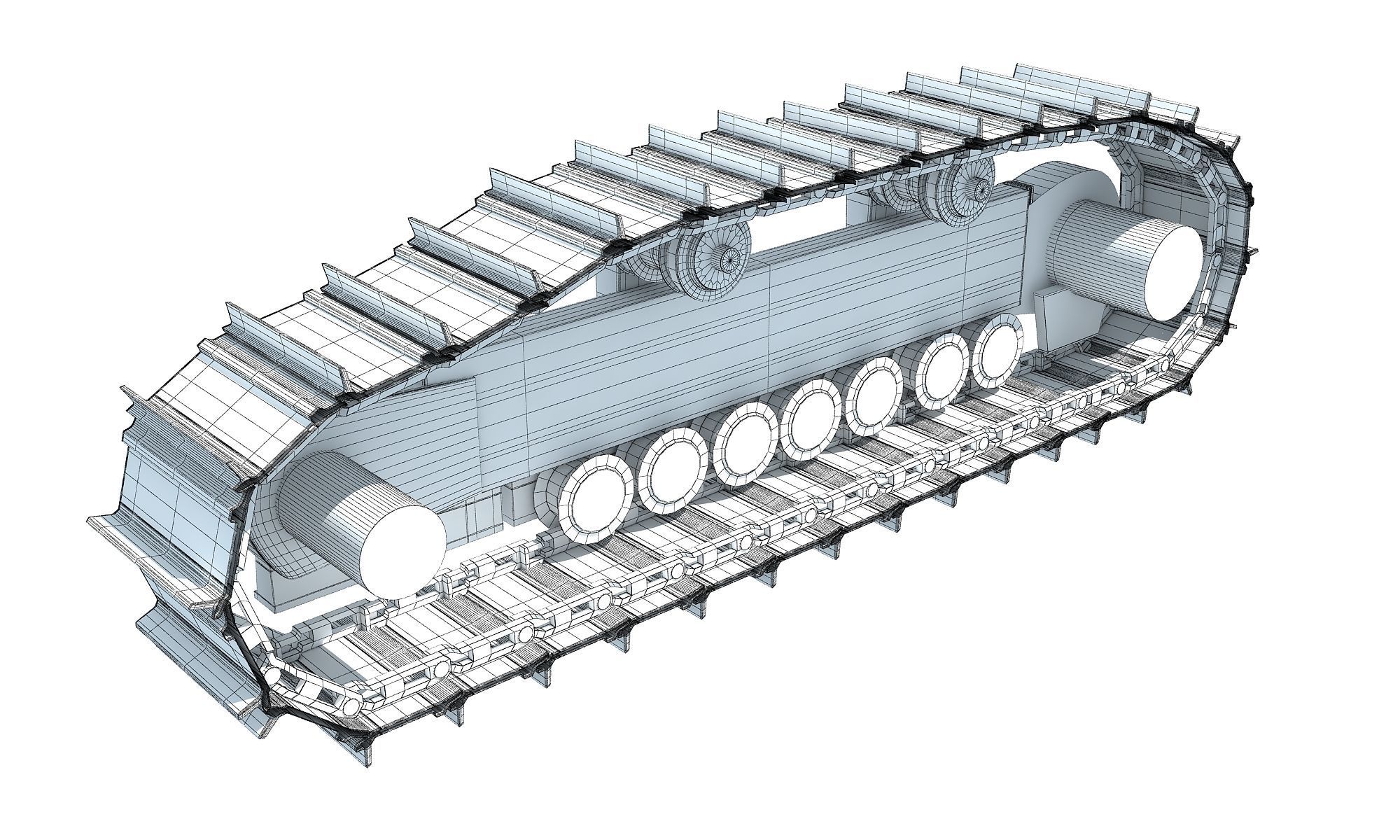 Track kit V2 3D model_5