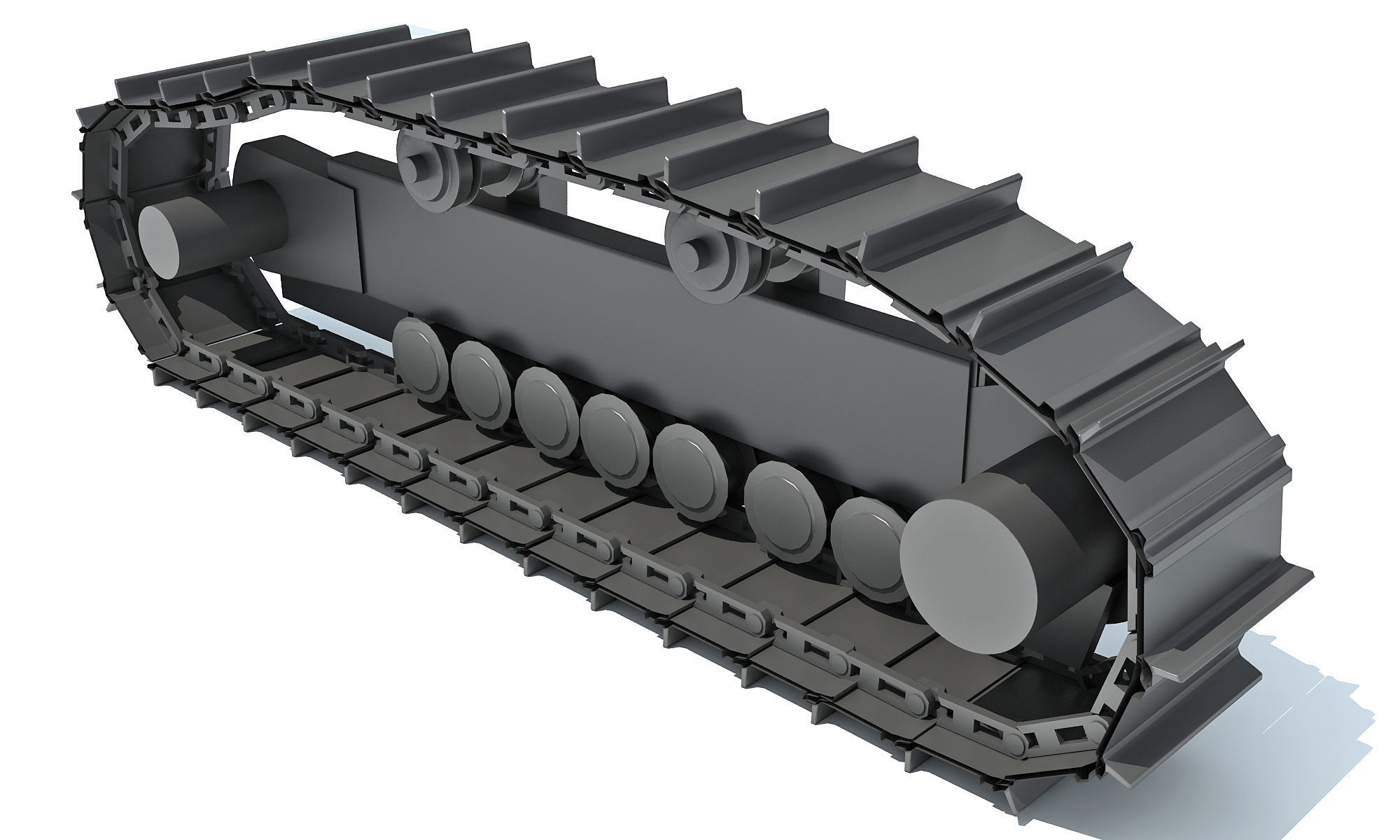 Track kit V2 3D model_4