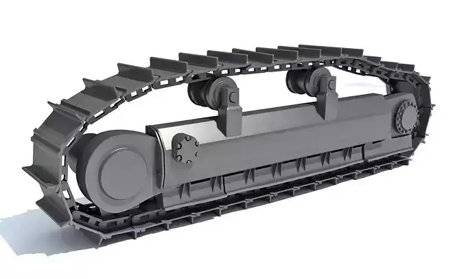 Track kit V2 3D model