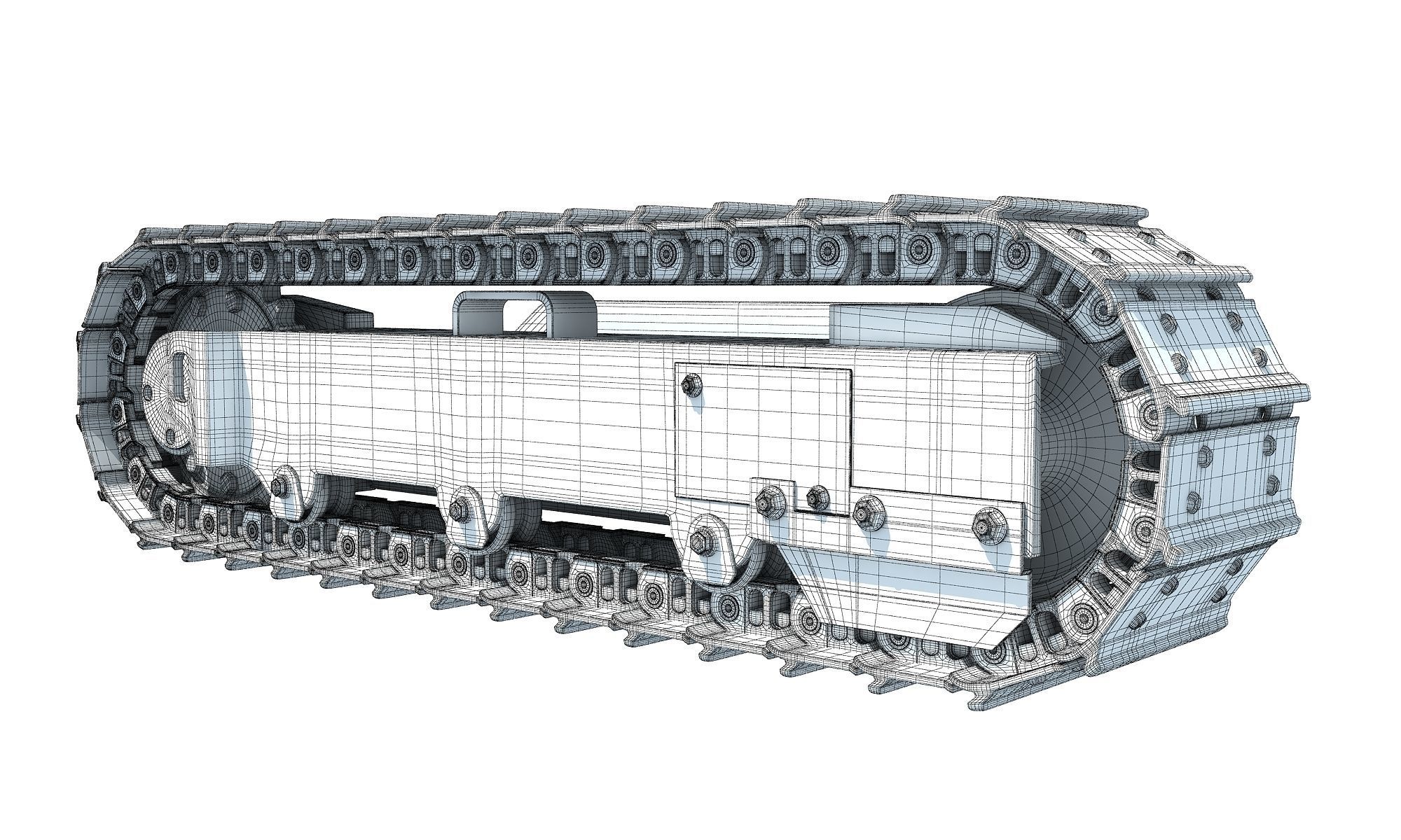 Track kit V3 3D model_7