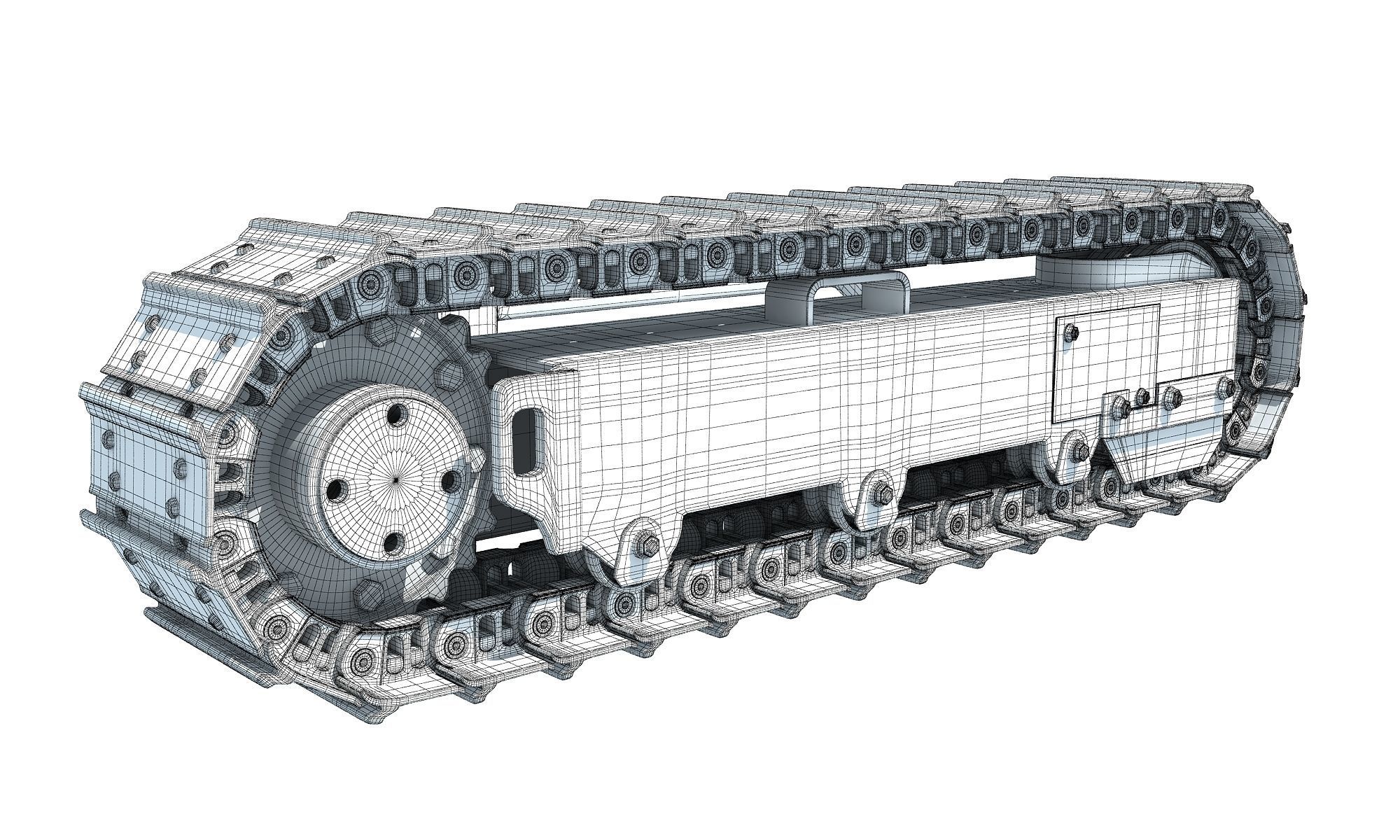 Track kit V3 3D model_6