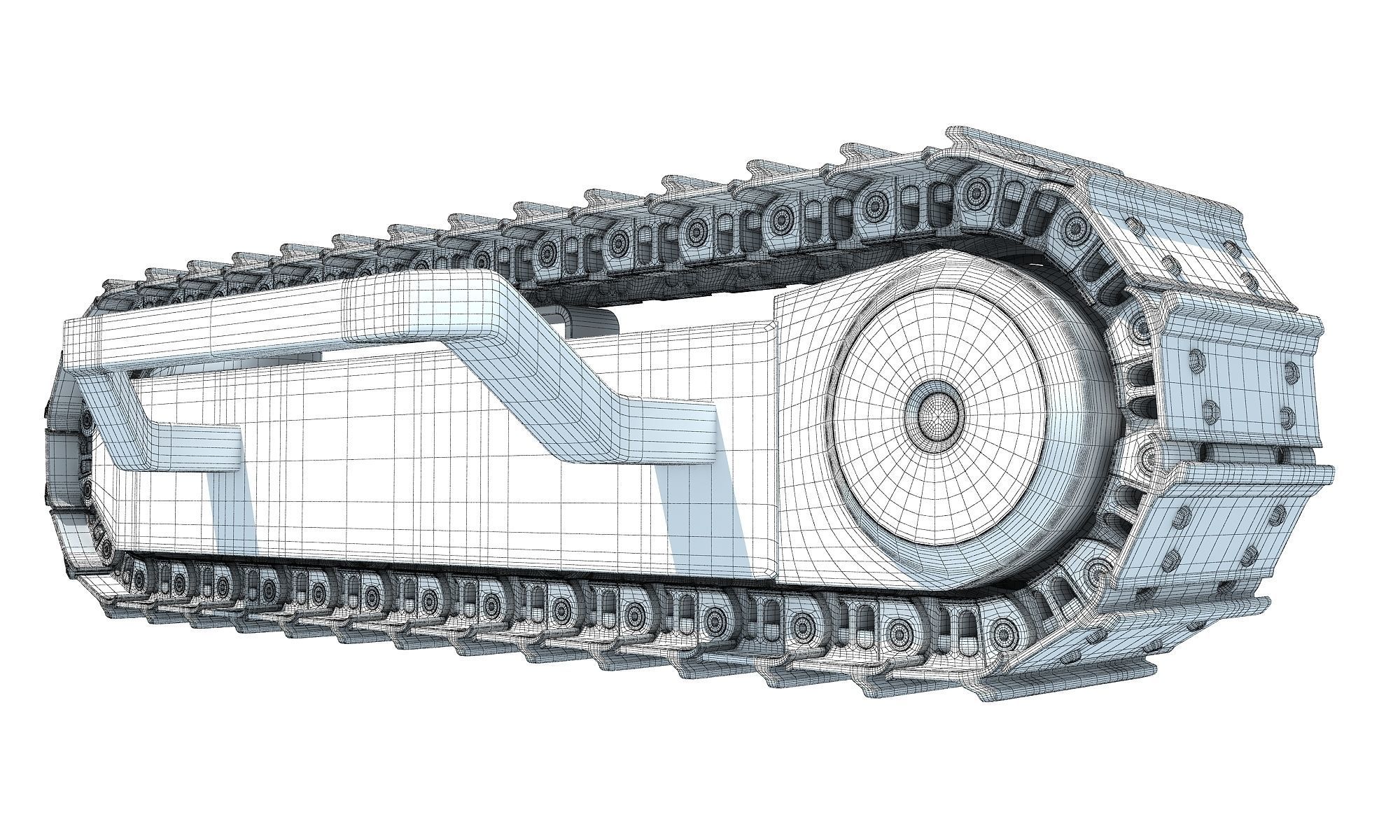 Track kit V3 3D model_8