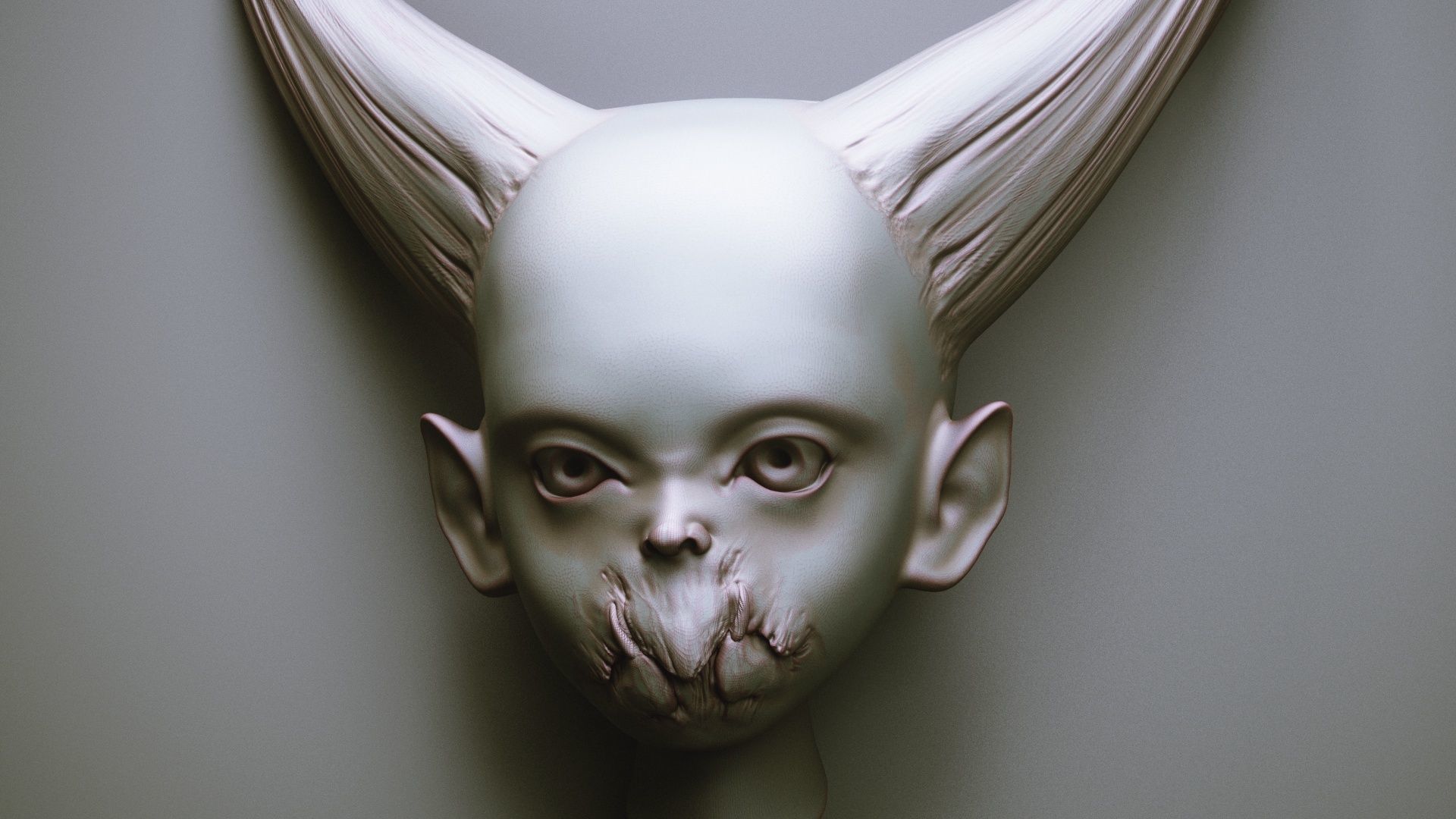 MOUTHS - 40 ZBrush VDMs and 5 bonus variations 3D model_3