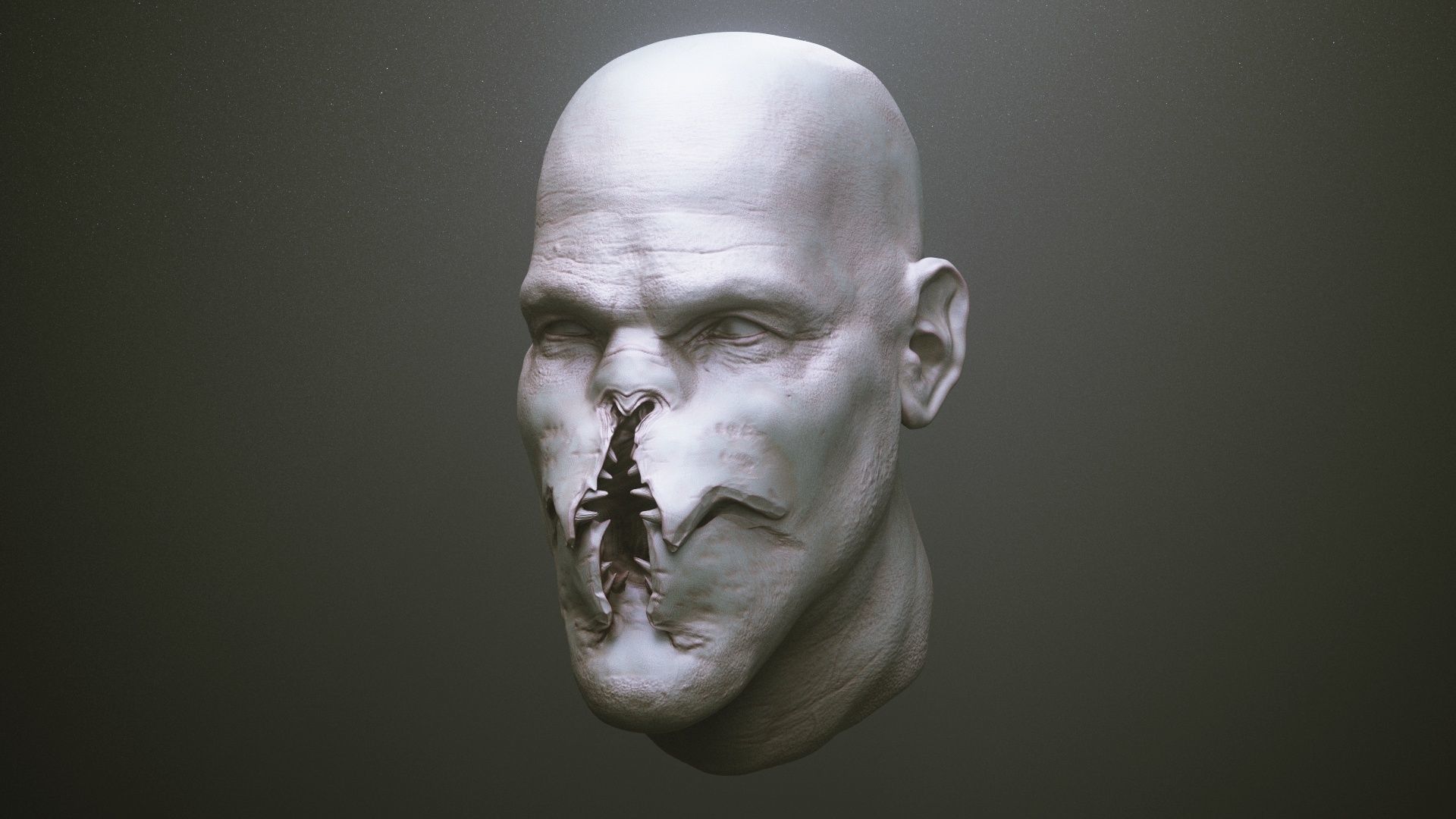 MOUTHS - 40 ZBrush VDMs and 5 bonus variations 3D model_7