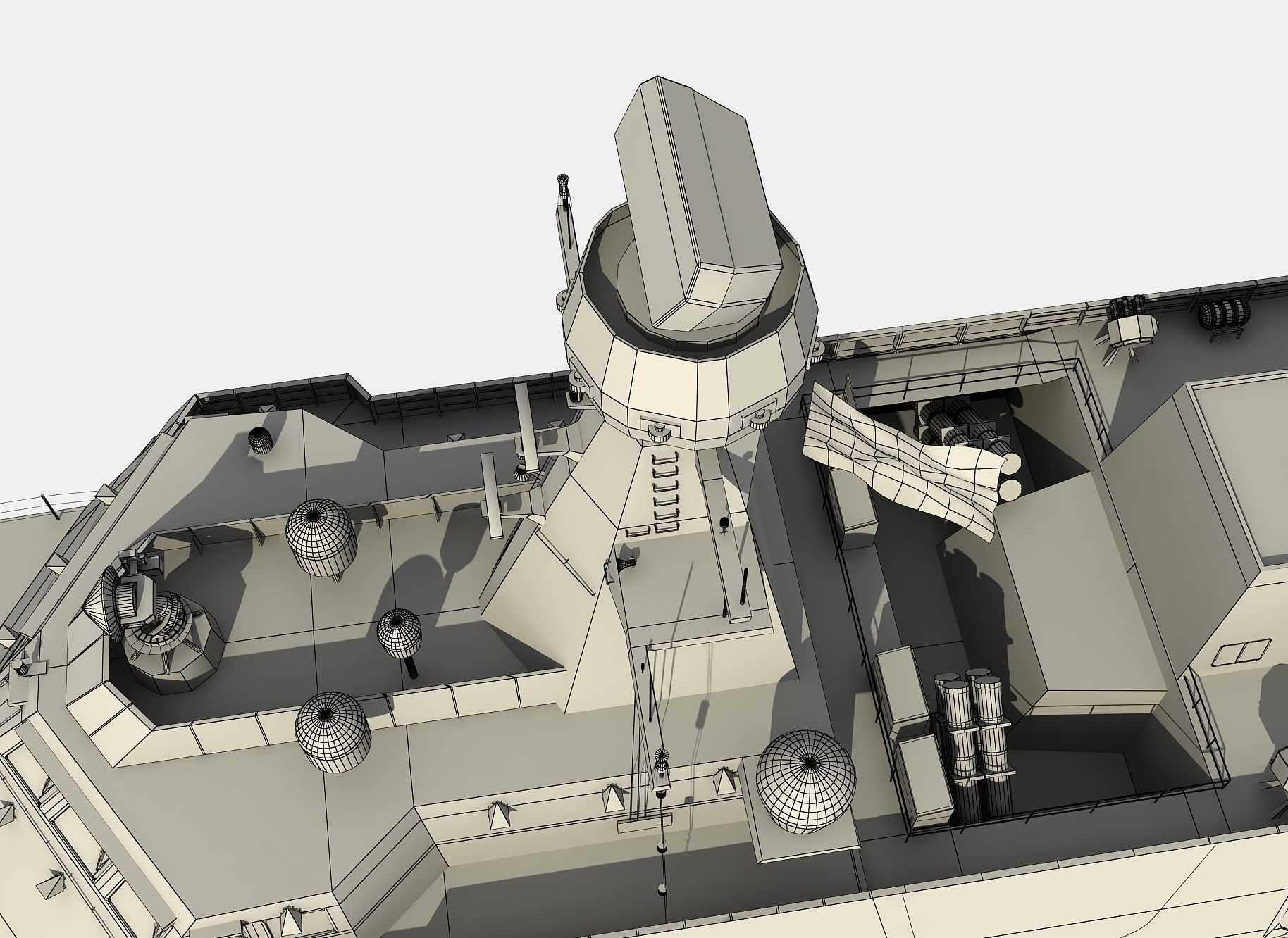 MILGEM CLASS CORVETTE TCG HEYBELIADA 3D model_21