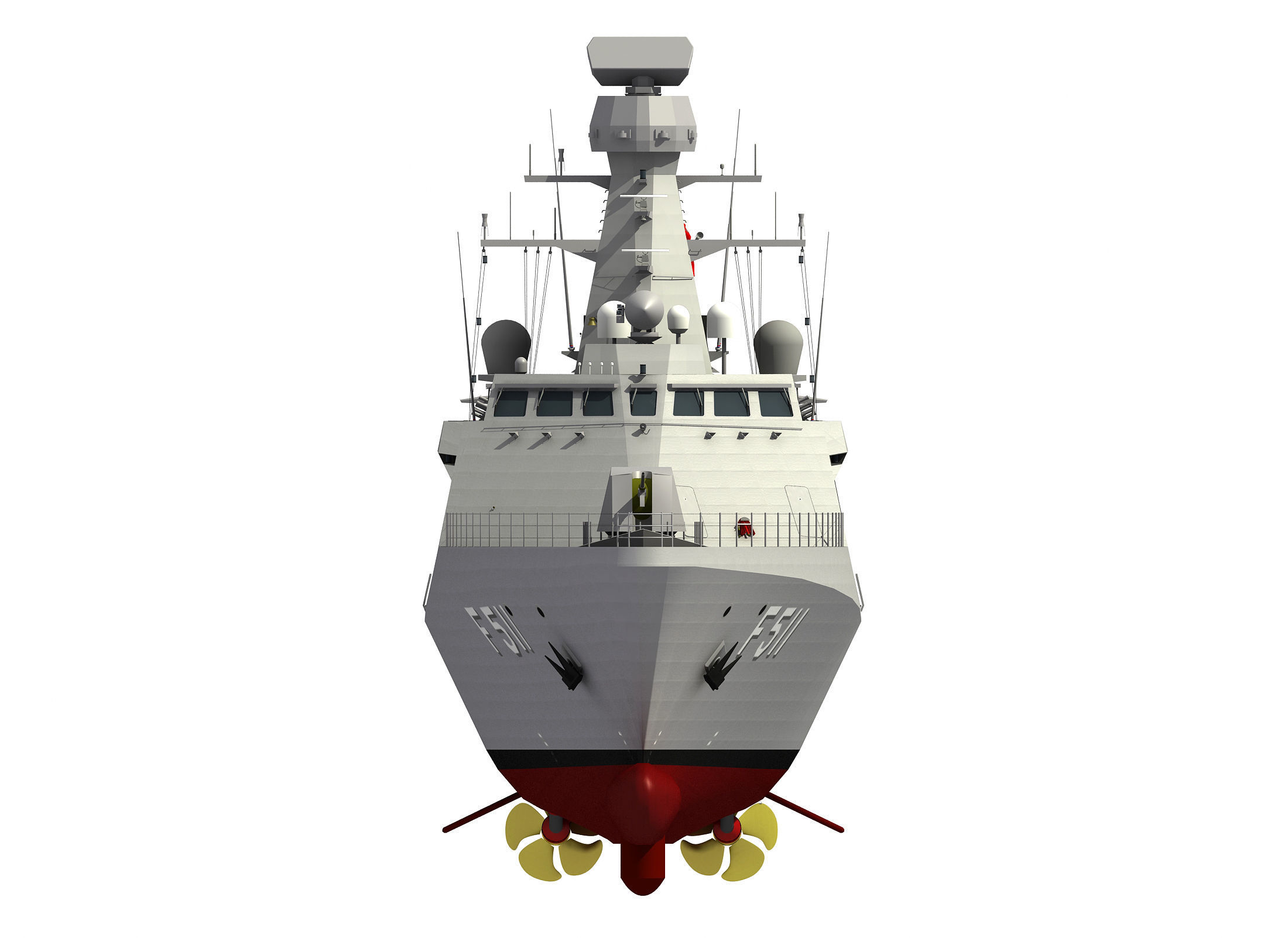 MILGEM CLASS CORVETTE TCG HEYBELIADA 3D model_11