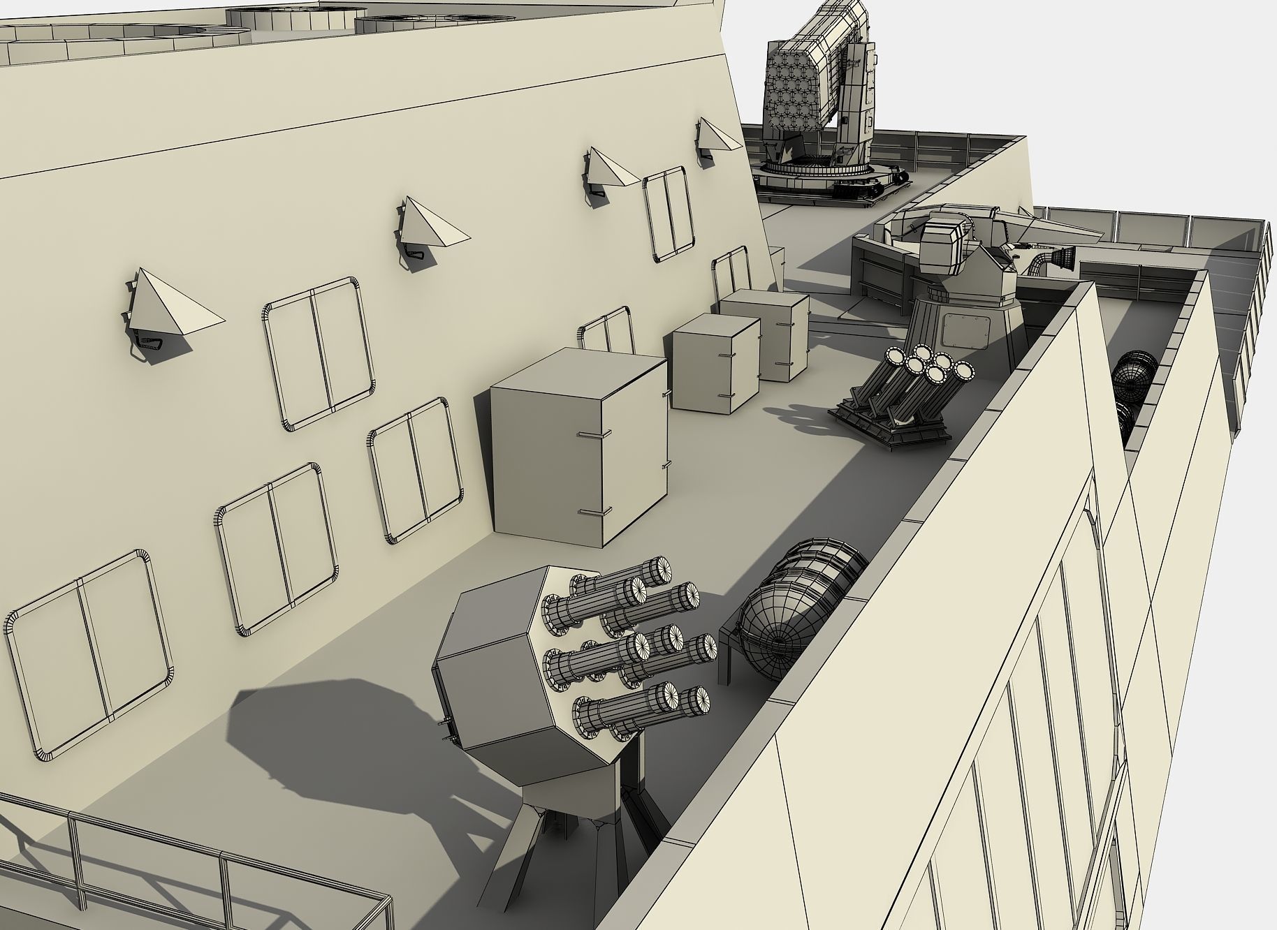 MILGEM CLASS CORVETTE TCG HEYBELIADA 3D model_26