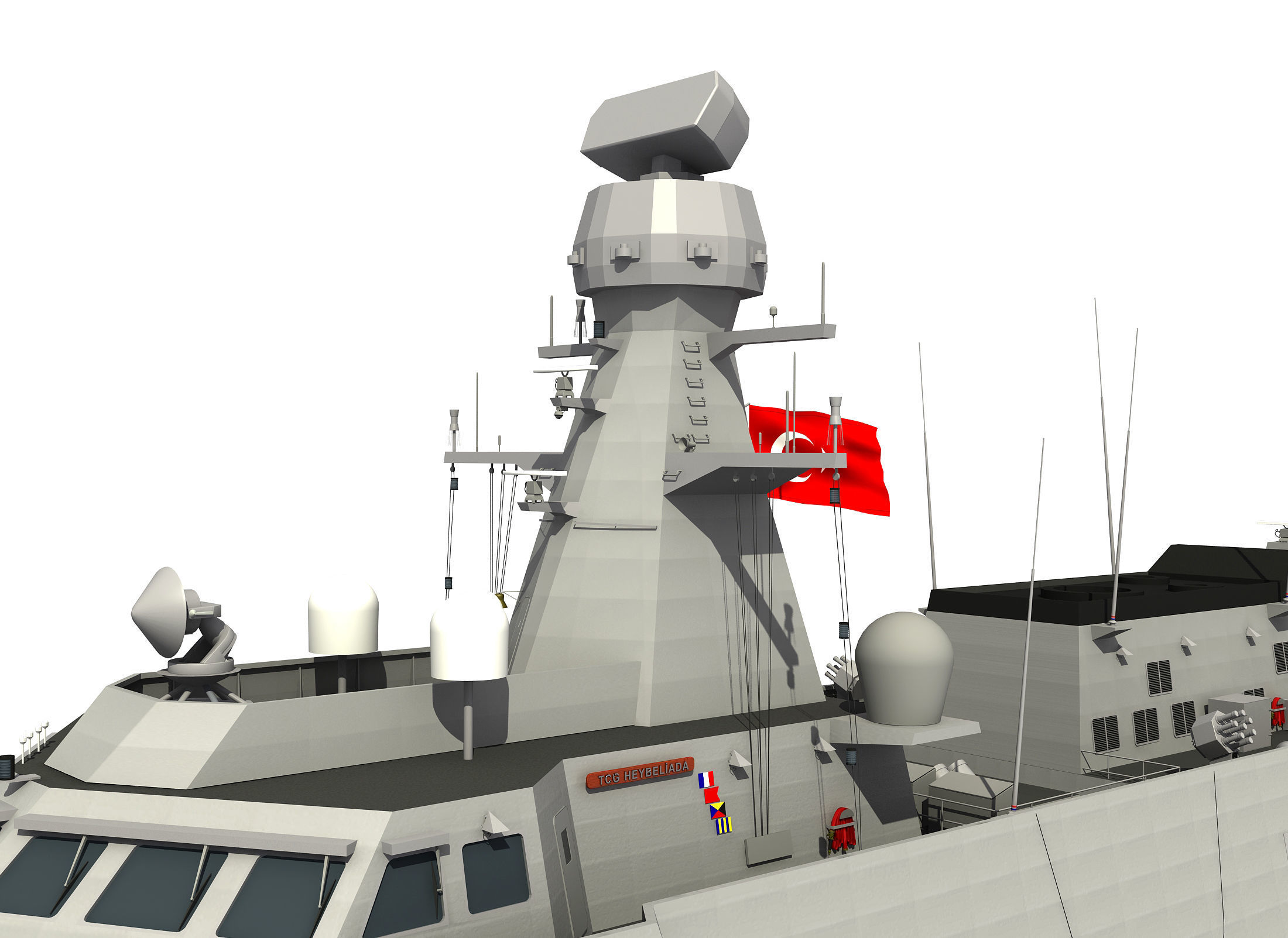MILGEM CLASS CORVETTE TCG HEYBELIADA 3D model_5