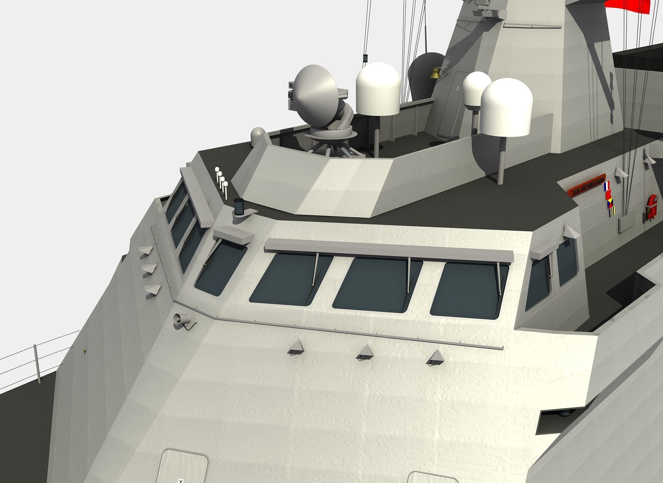 MILGEM CLASS CORVETTE TCG HEYBELIADA 3D model_4