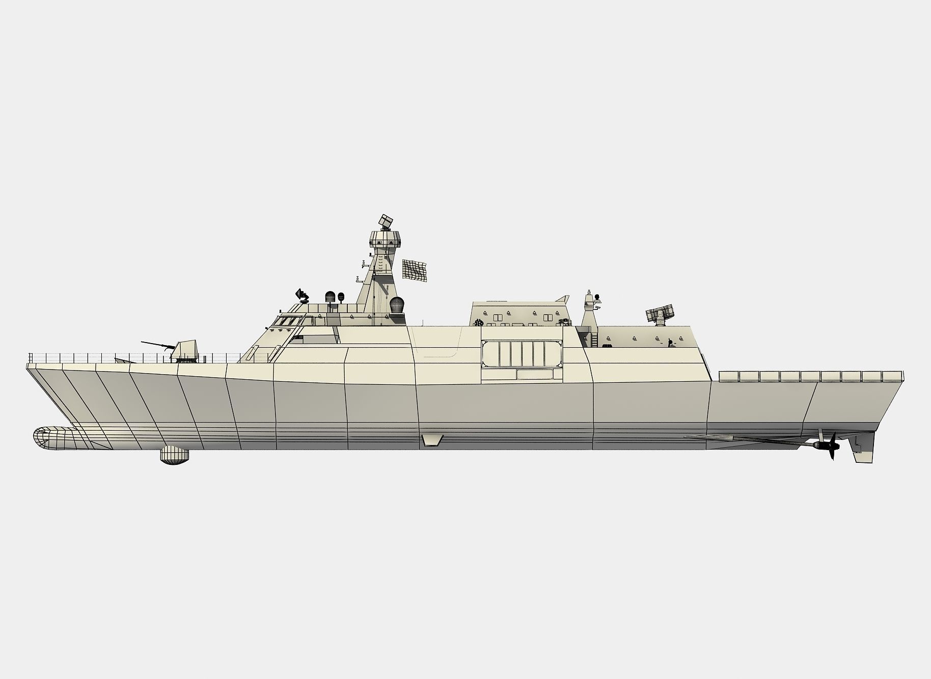 MILGEM CLASS CORVETTE TCG HEYBELIADA 3D model_31