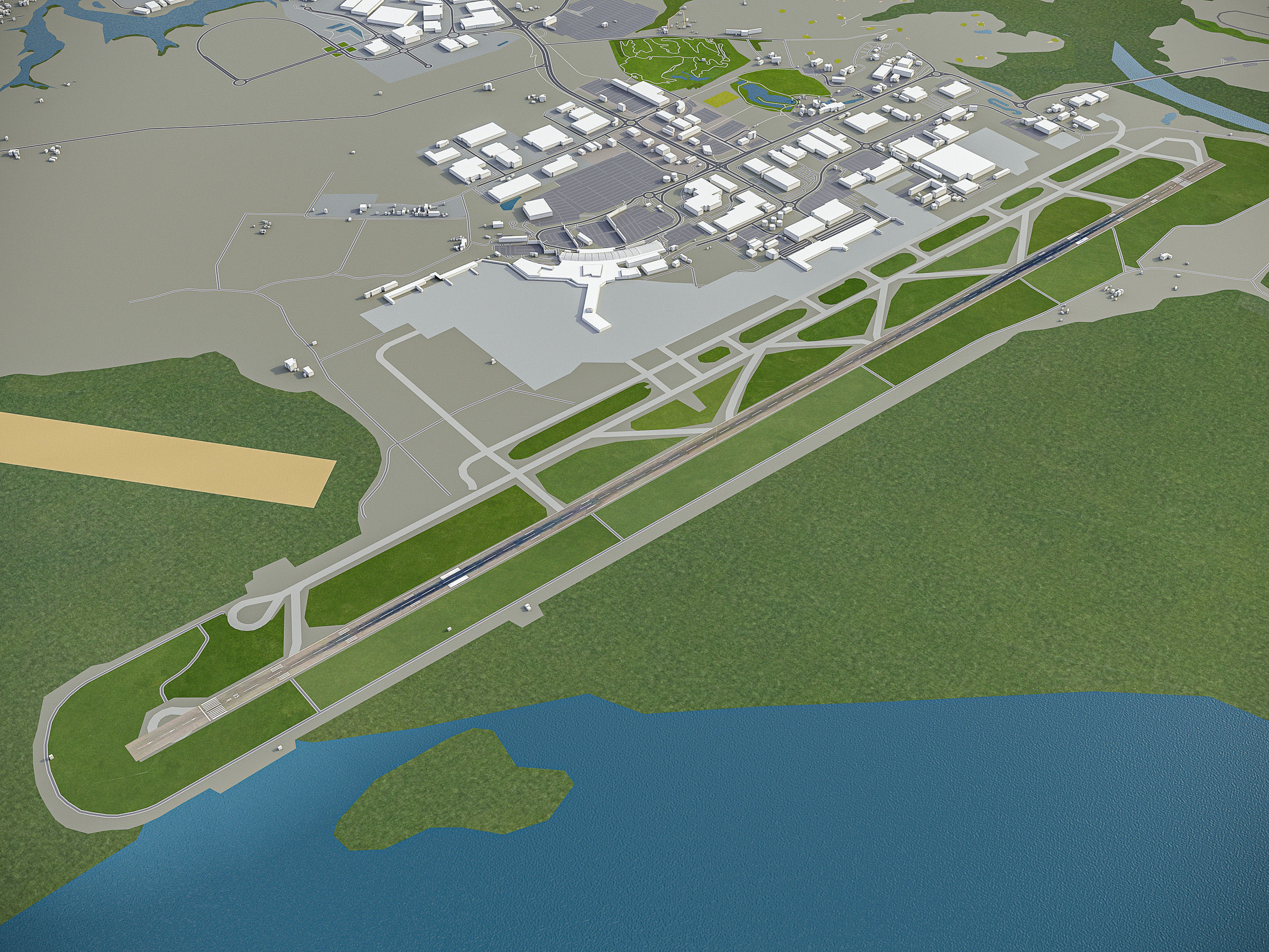 TOP 3 New Zealand Cities MEGAPACK 3D Model Collection_13