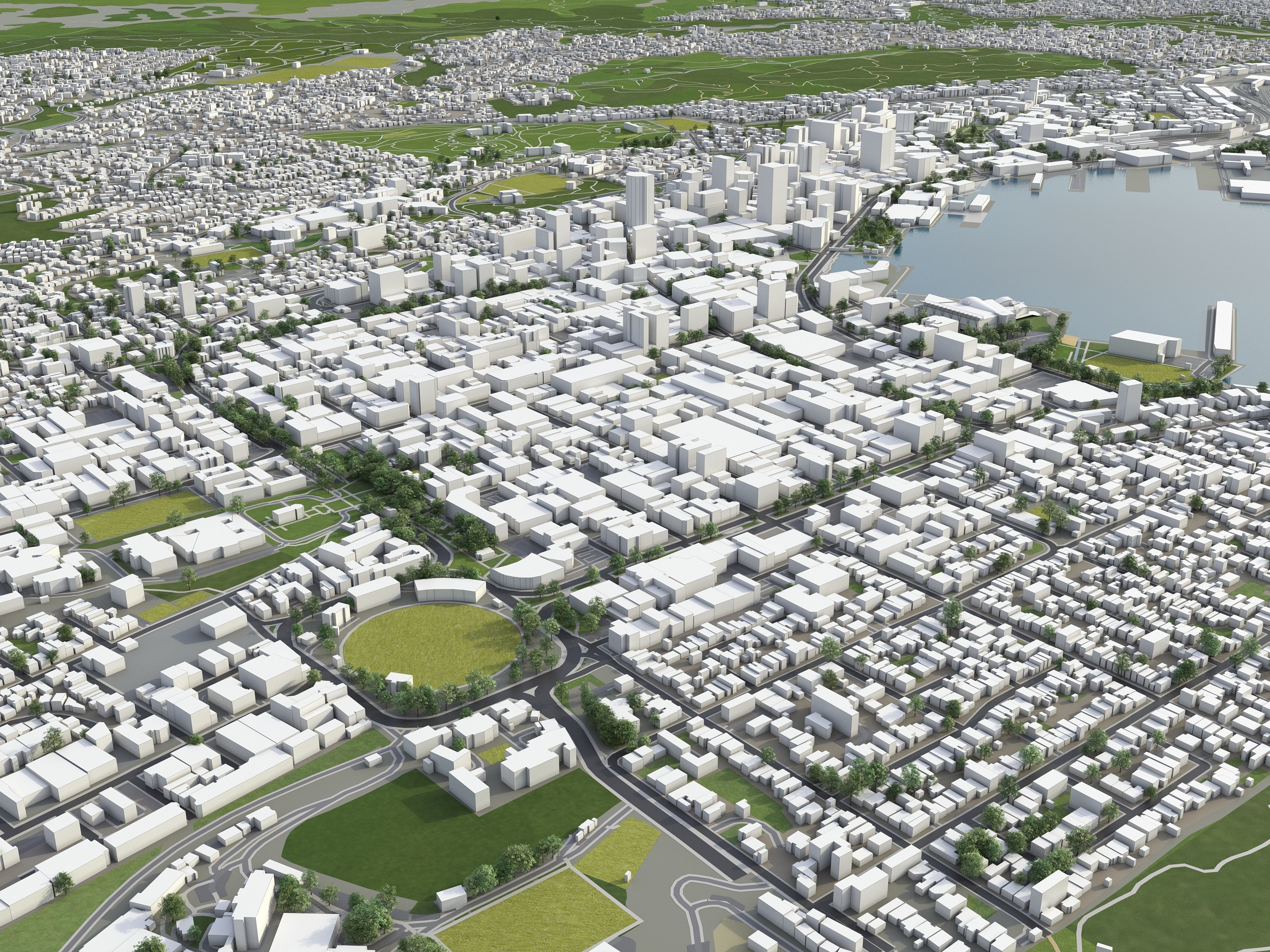 TOP 3 New Zealand Cities MEGAPACK 3D Model Collection_40