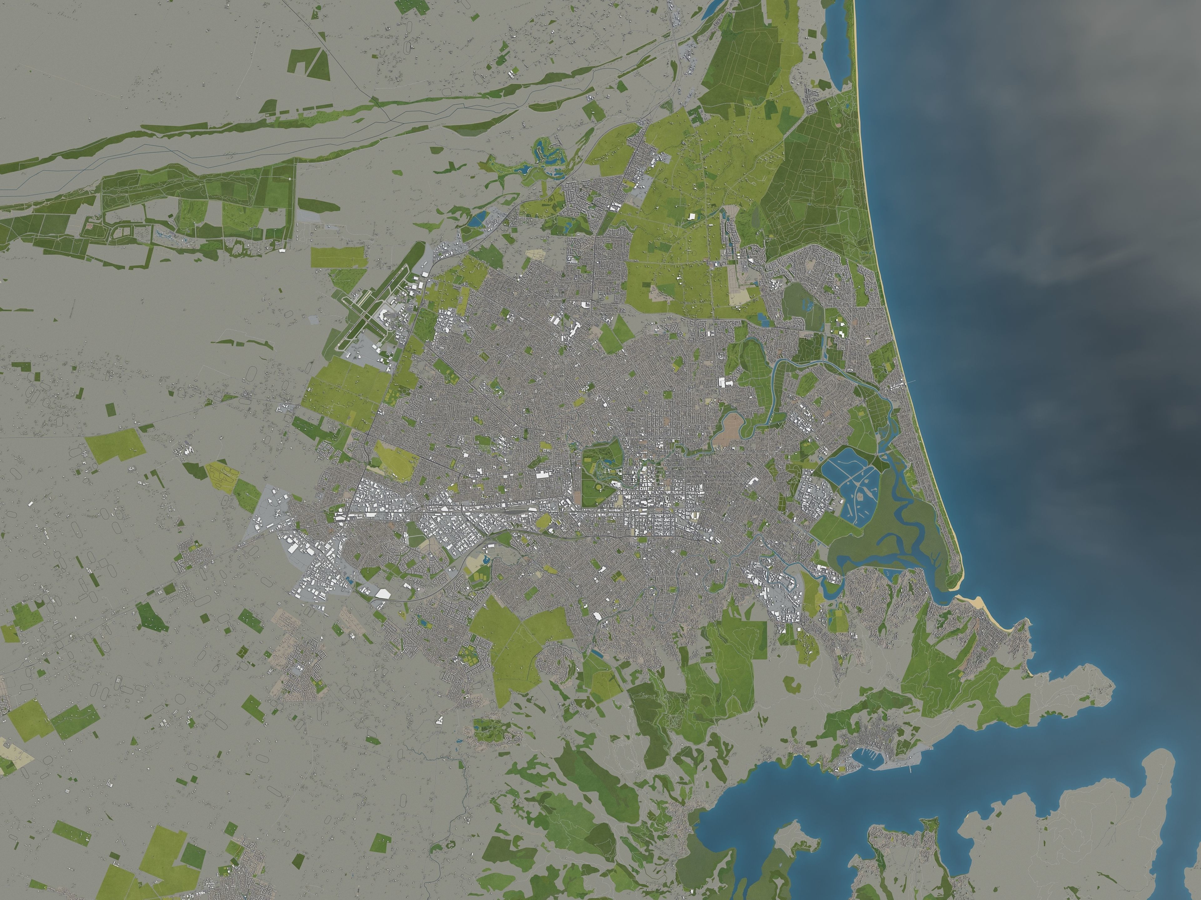 TOP 3 New Zealand Cities MEGAPACK 3D Model Collection_22