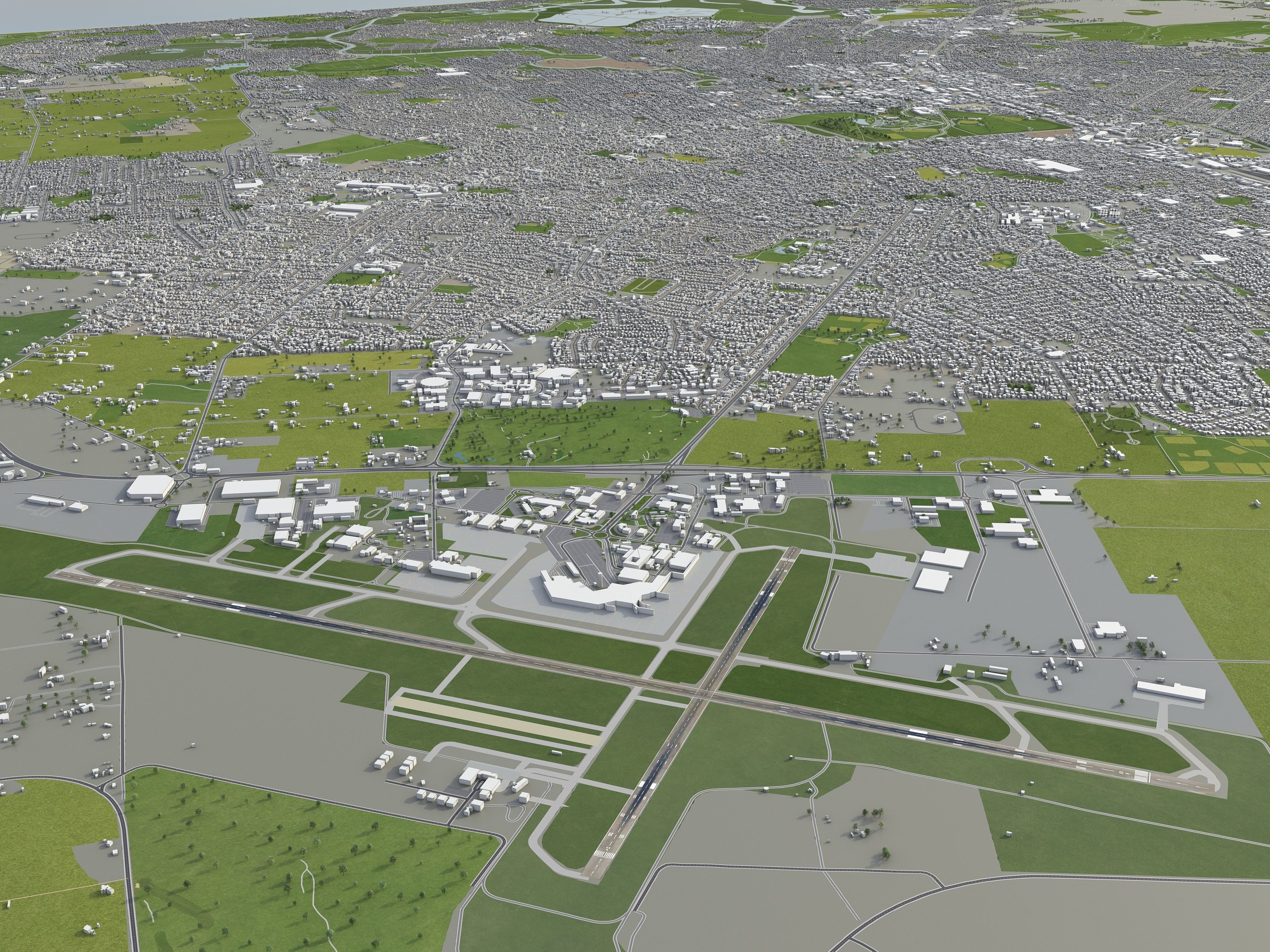 TOP 3 New Zealand Cities MEGAPACK 3D Model Collection_23