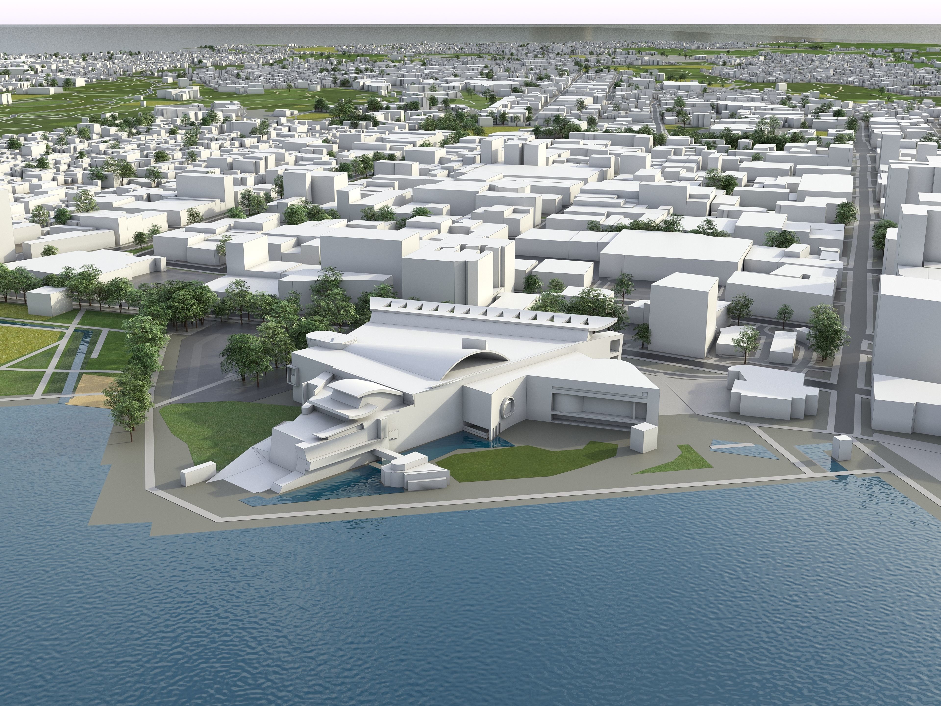 TOP 3 New Zealand Cities MEGAPACK 3D Model Collection_38