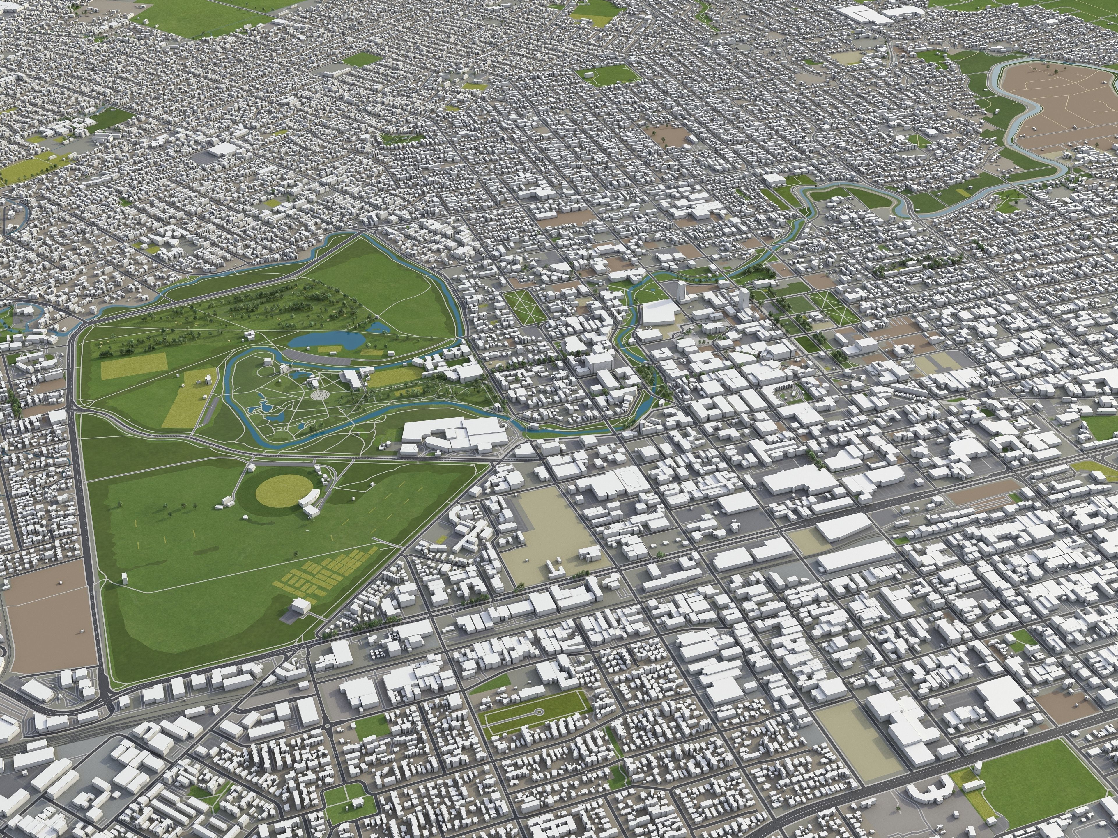 TOP 3 New Zealand Cities MEGAPACK 3D Model Collection_31