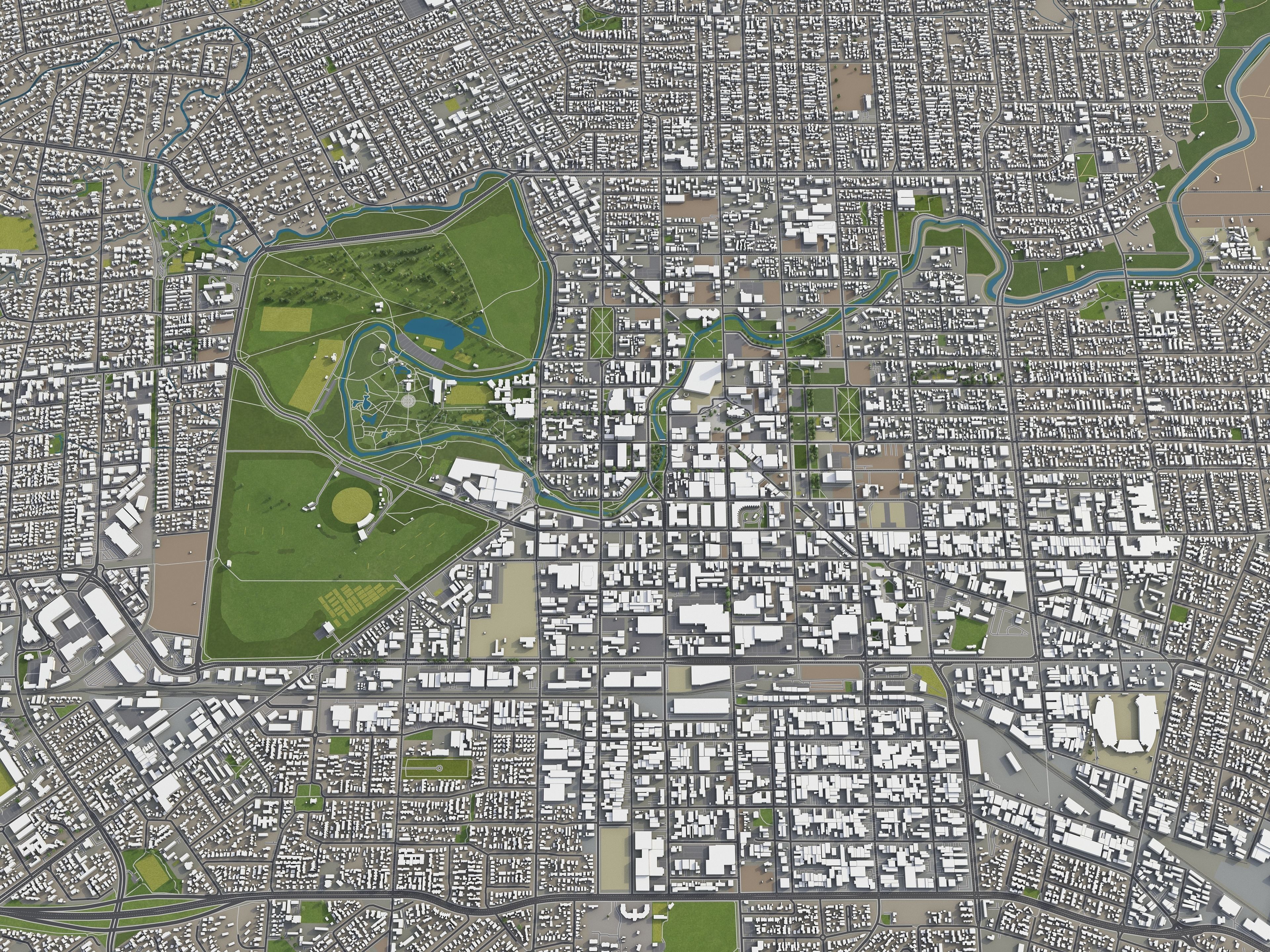 TOP 3 New Zealand Cities MEGAPACK 3D Model Collection_32