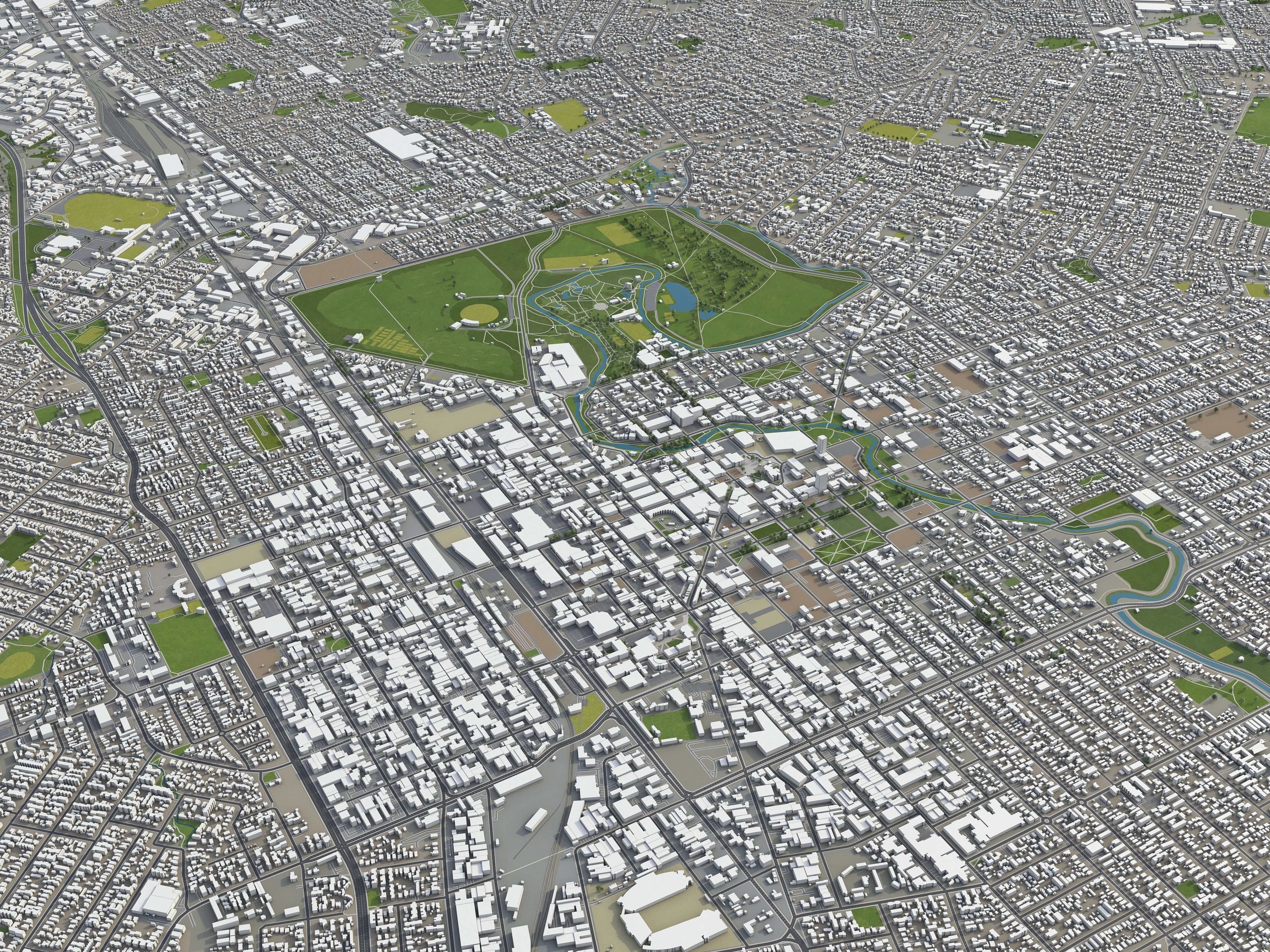 TOP 3 New Zealand Cities MEGAPACK 3D Model Collection_34