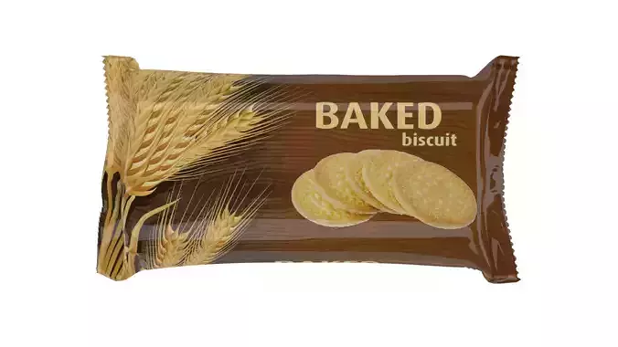 Biscuit Packet Wrinkled