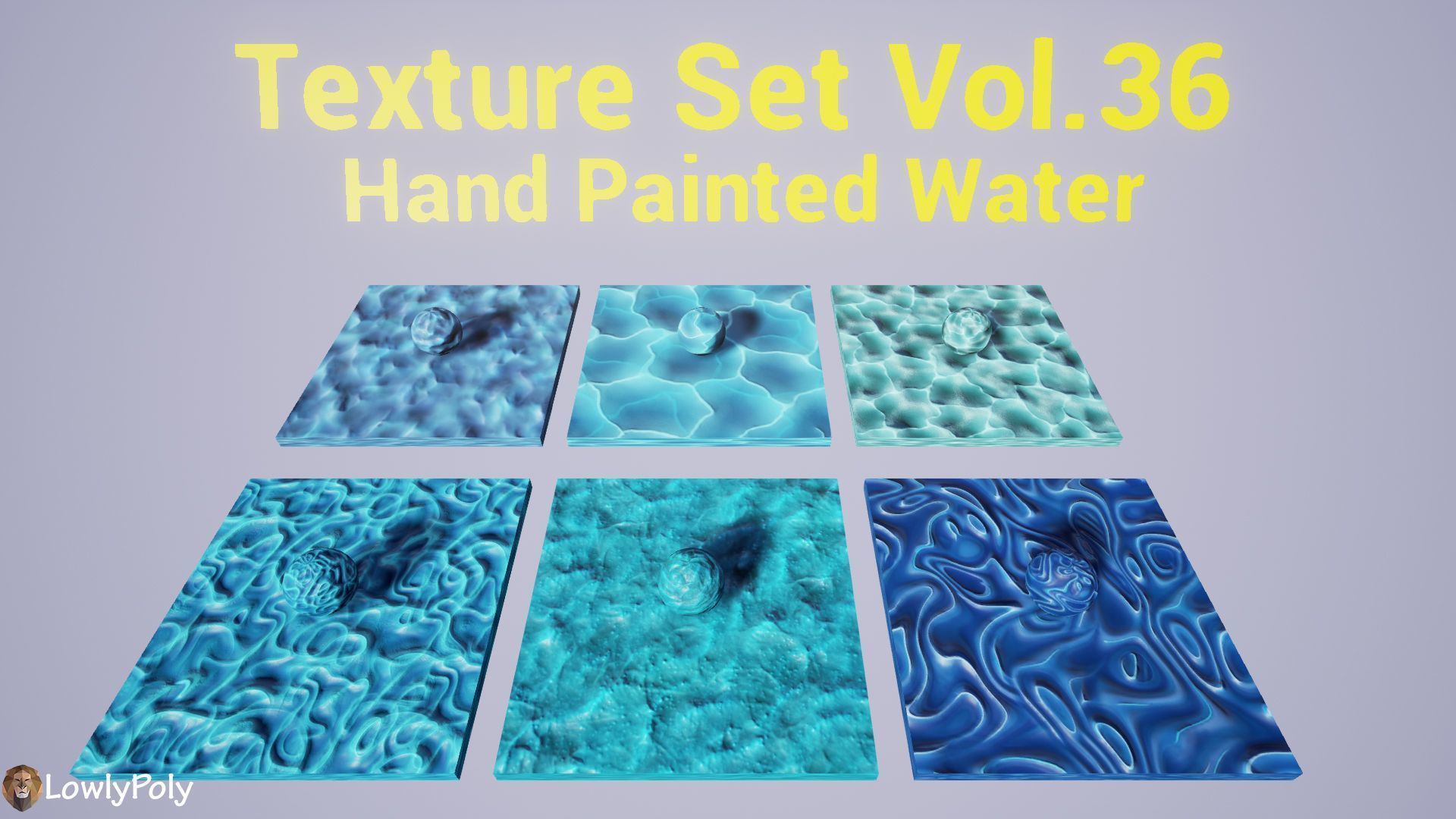 Stylized Water Vol 36 - Hand Painted Textures Texture_15