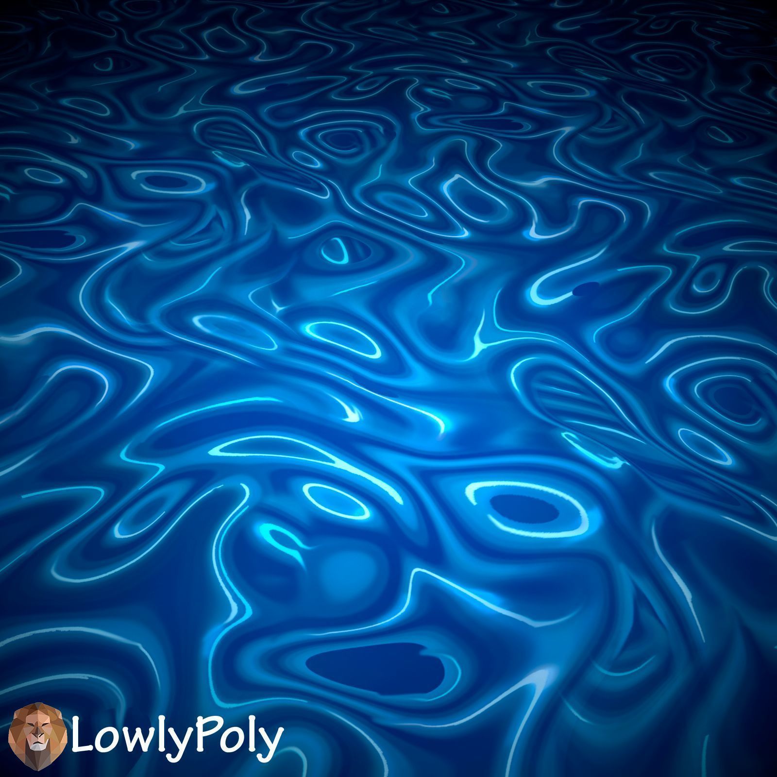 Stylized Water Vol 36 - Hand Painted Textures Texture_14
