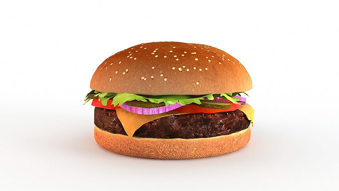 Burger hamburger 3D model