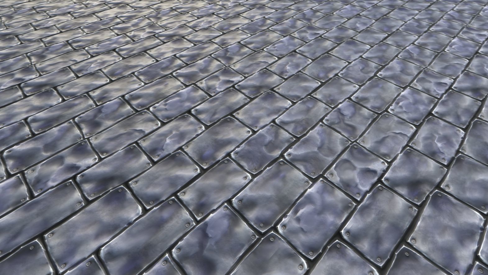 Stylized Tiles Vol 37 - Hand Painted Textures Texture_24