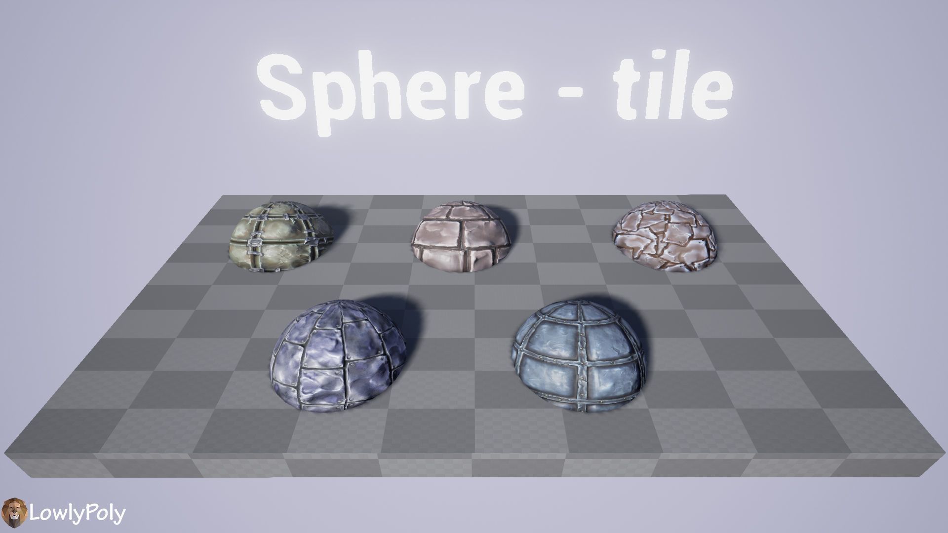 Stylized Tiles Vol 37 - Hand Painted Textures Texture_15