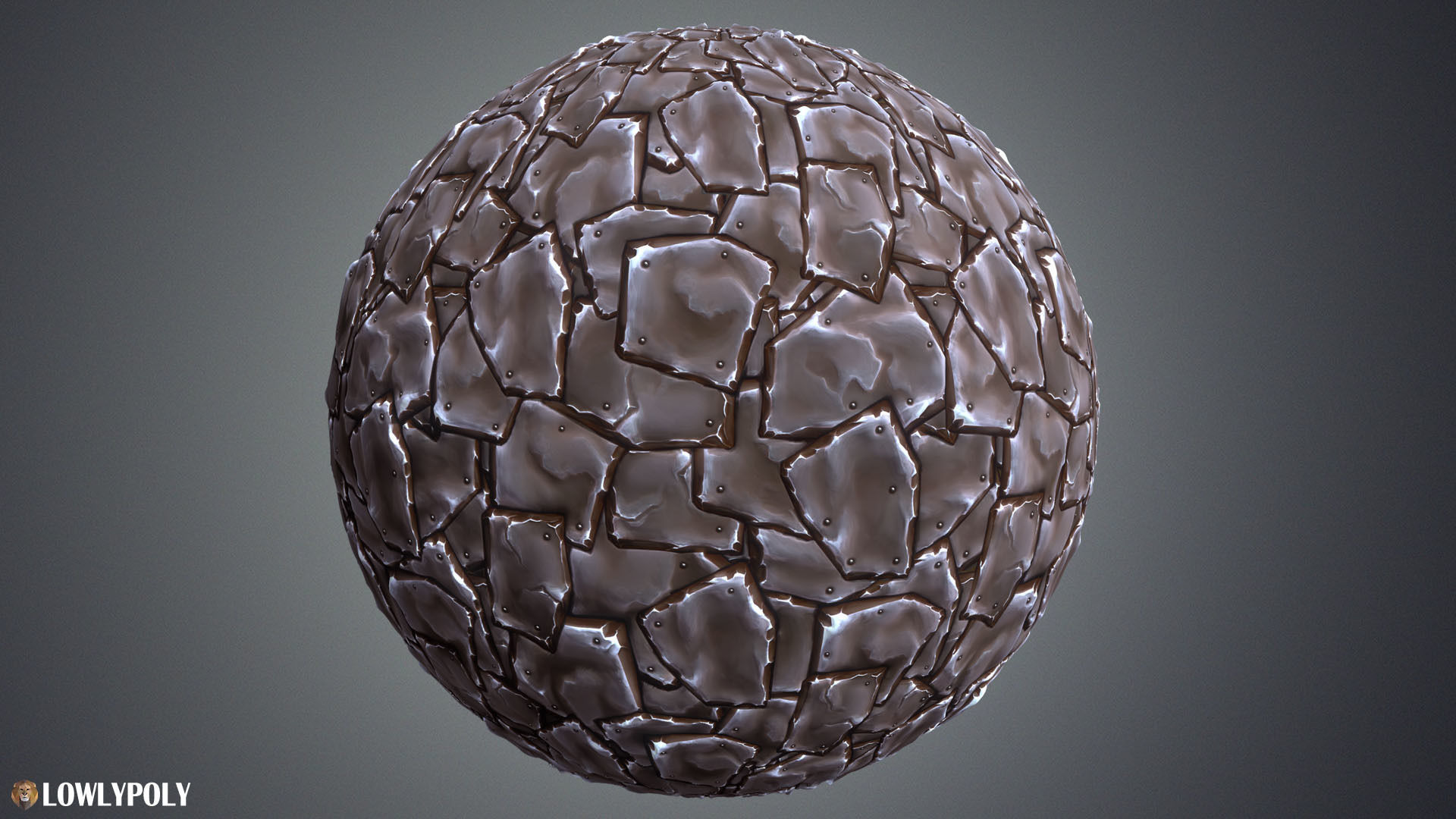 Stylized Tiles Vol 37 - Hand Painted Textures Texture_5