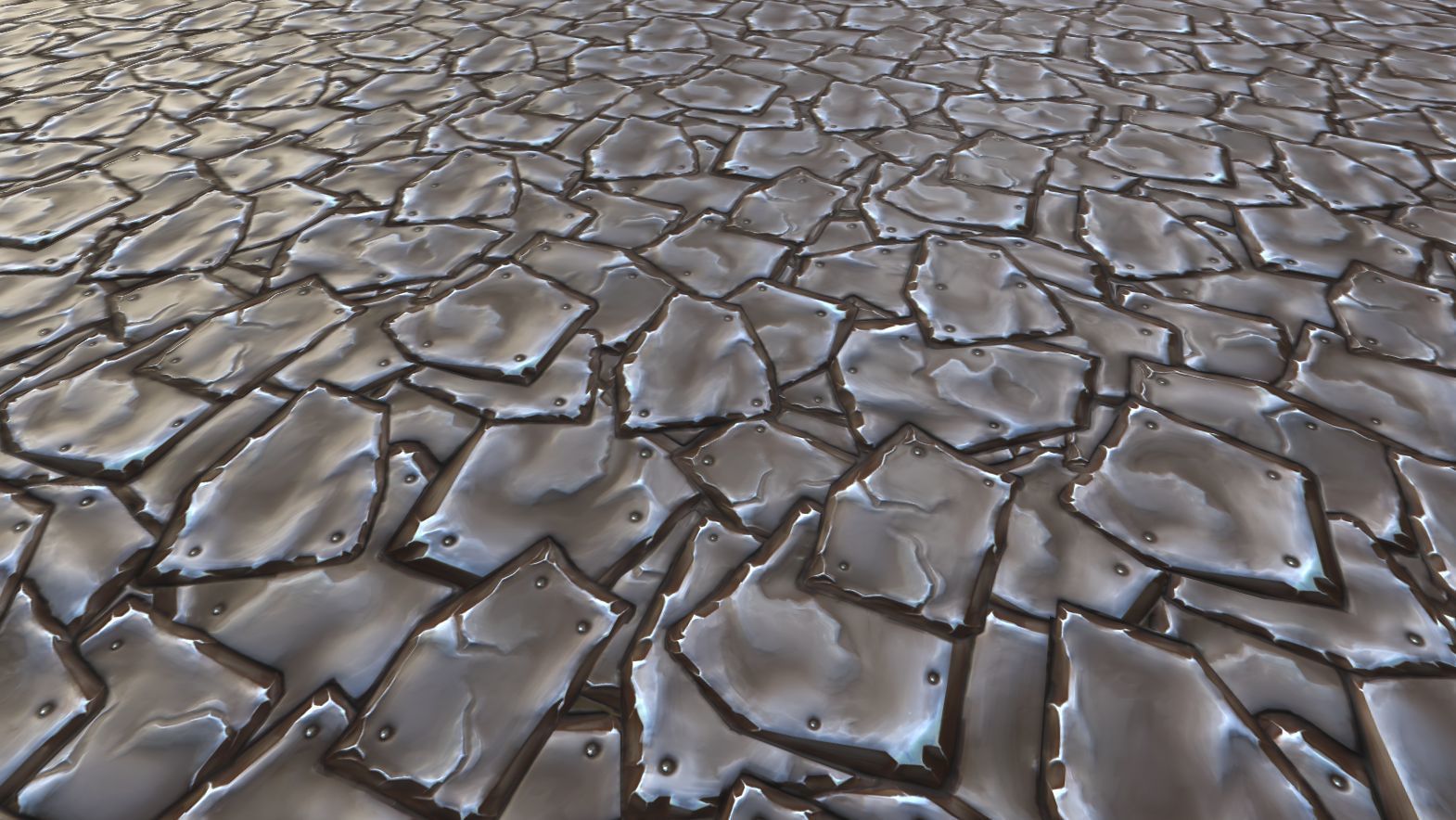 Stylized Tiles Vol 37 - Hand Painted Textures Texture_21