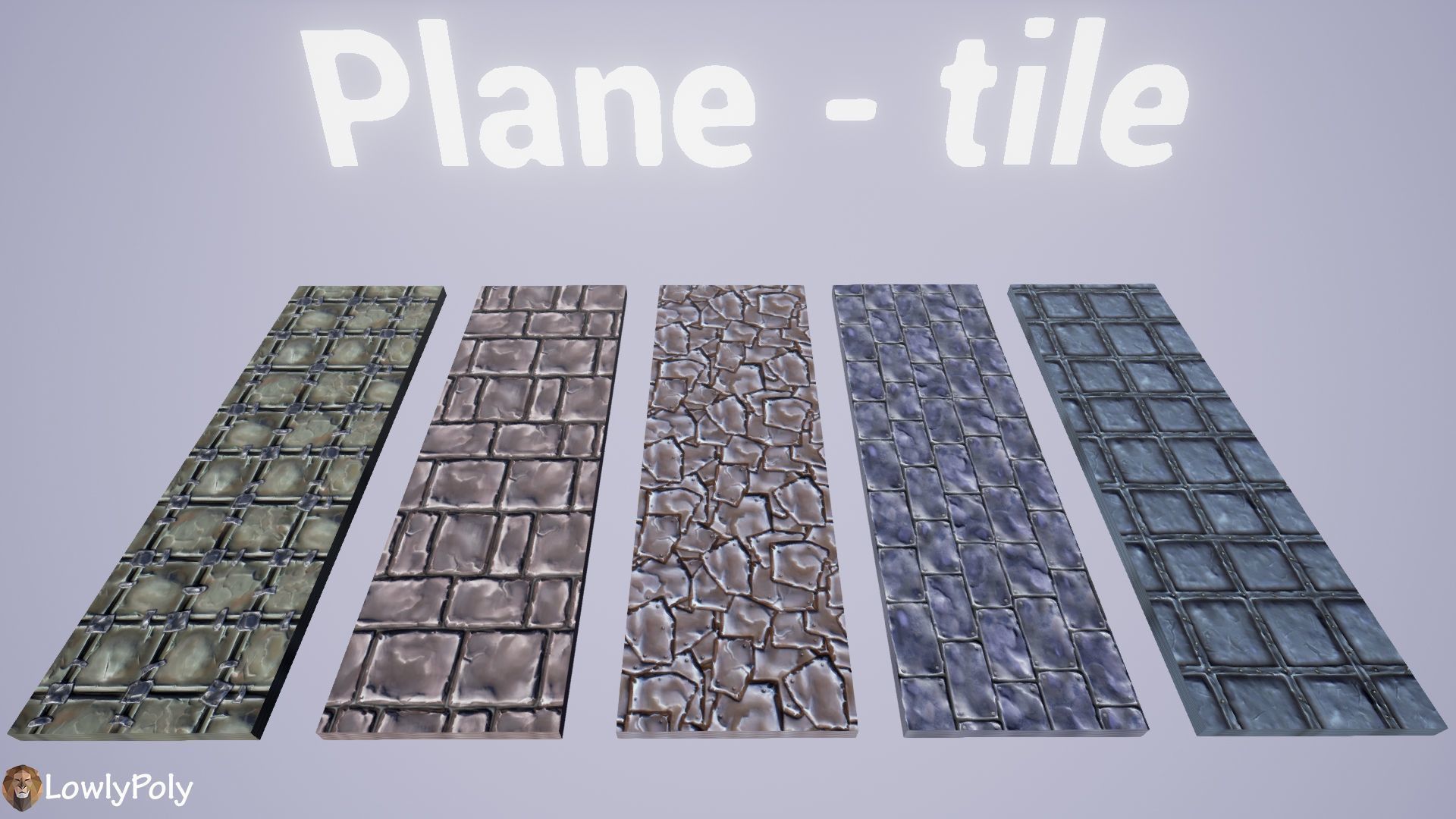 Stylized Tiles Vol 37 - Hand Painted Textures Texture_14