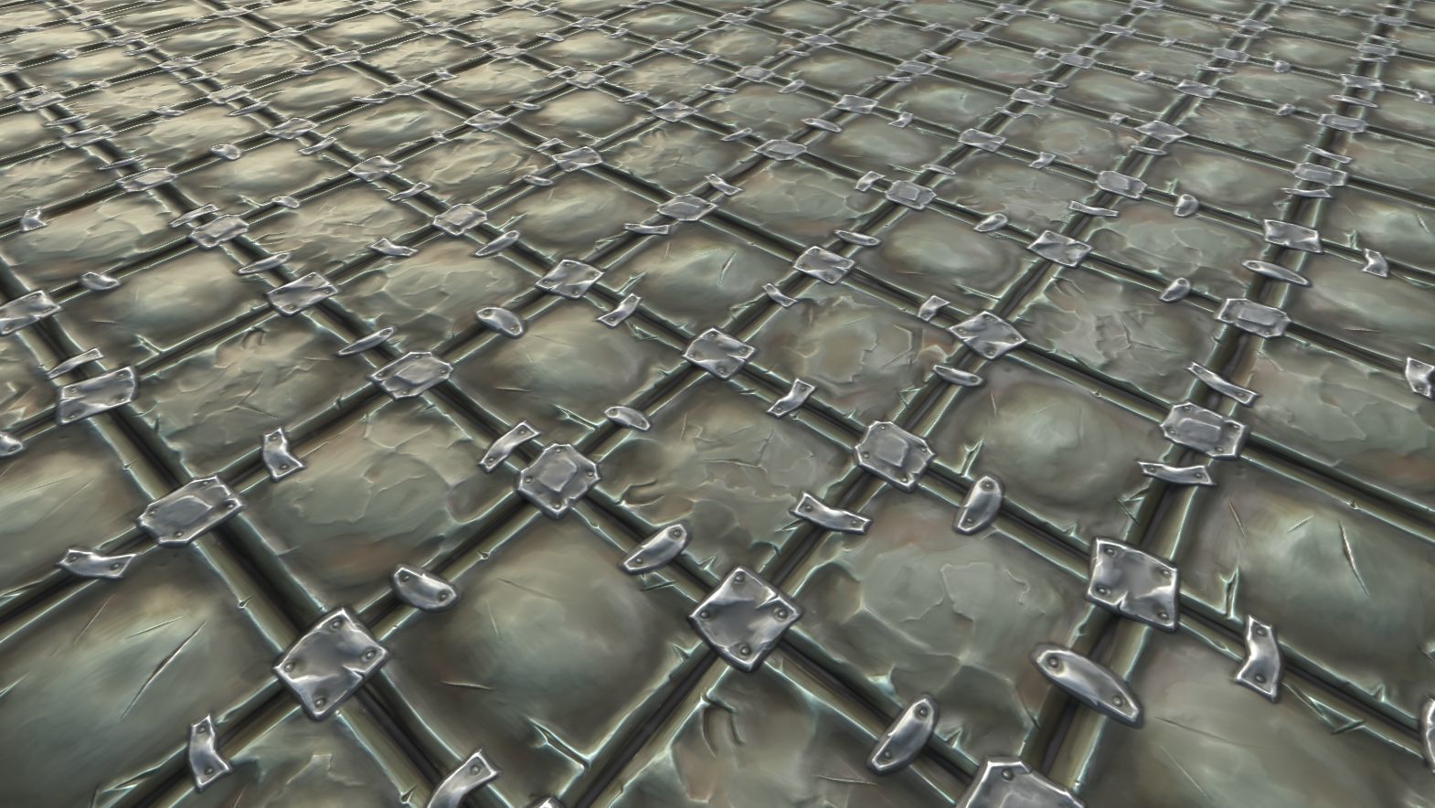 Stylized Tiles Vol 37 - Hand Painted Textures Texture_25