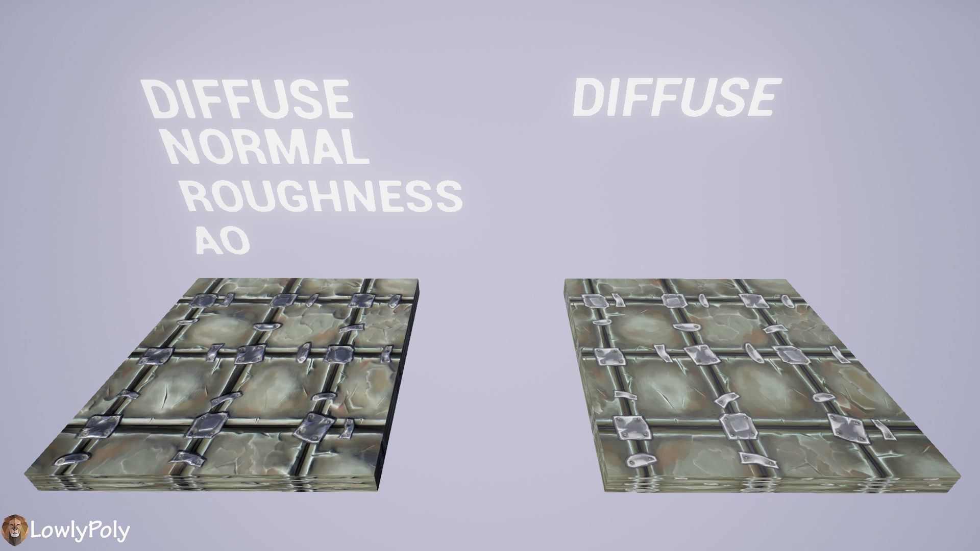 Stylized Tiles Vol 37 - Hand Painted Textures Texture_17