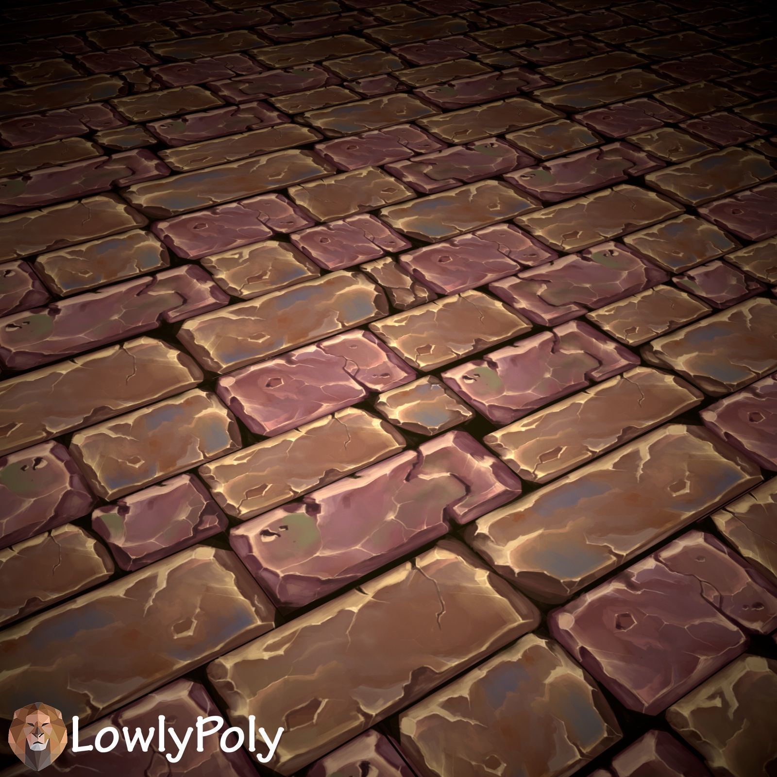 Stylized Ground Mix Vol 38 - Hand Painted Textures Texture_10