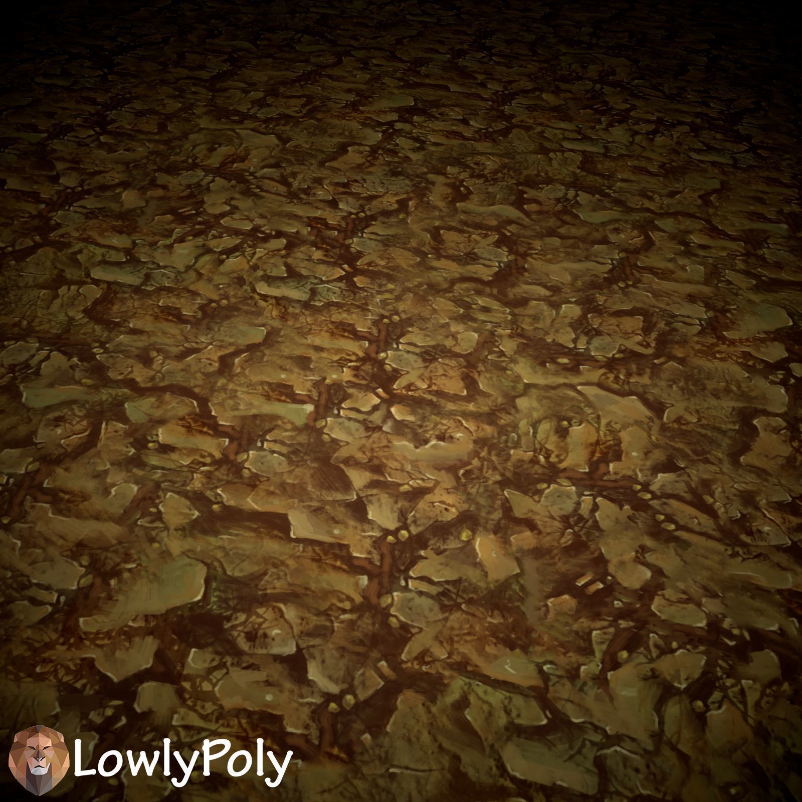 Stylized Ground Mix Vol 38 - Hand Painted Textures Texture_13