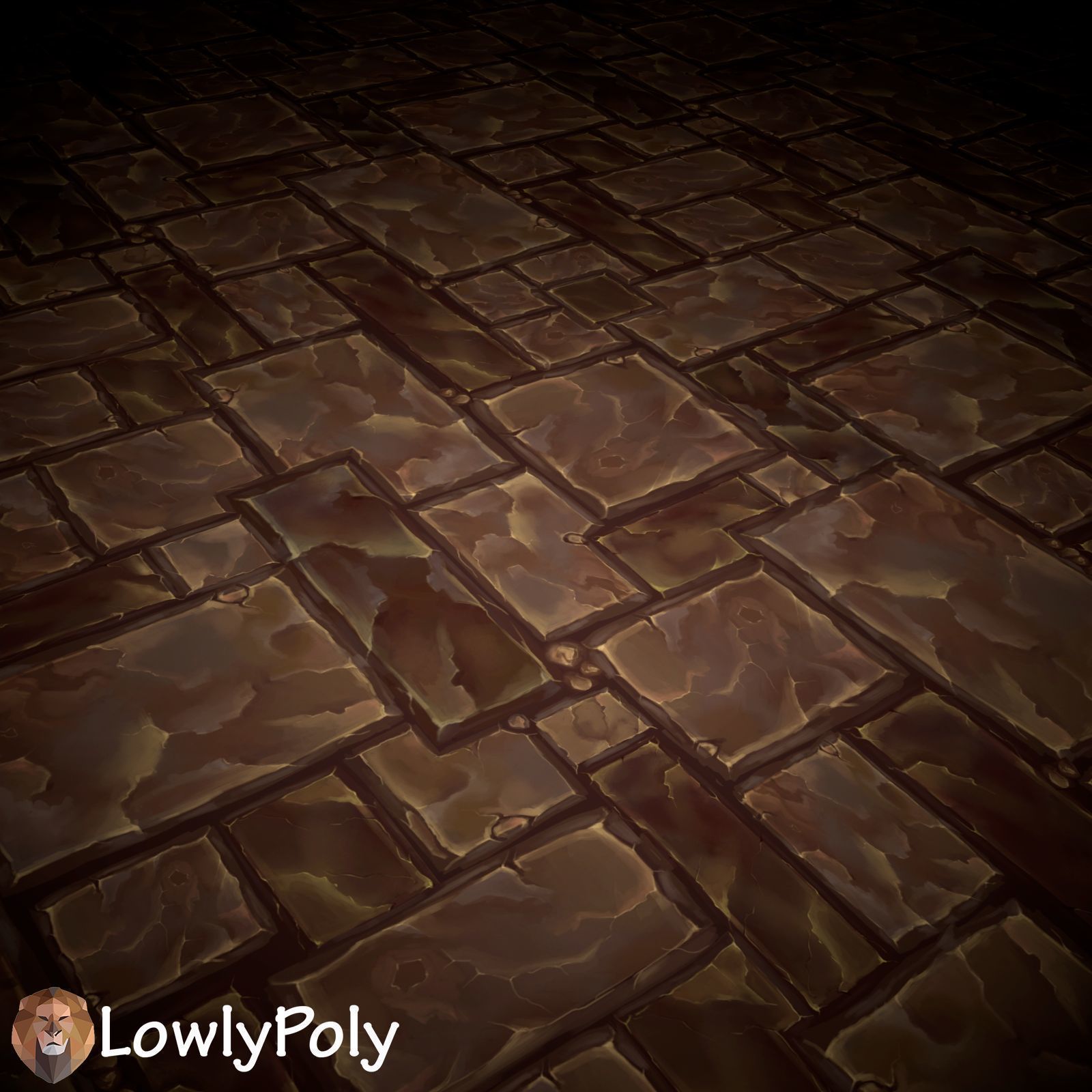 Stylized Ground Mix Vol 38 - Hand Painted Textures Texture_15