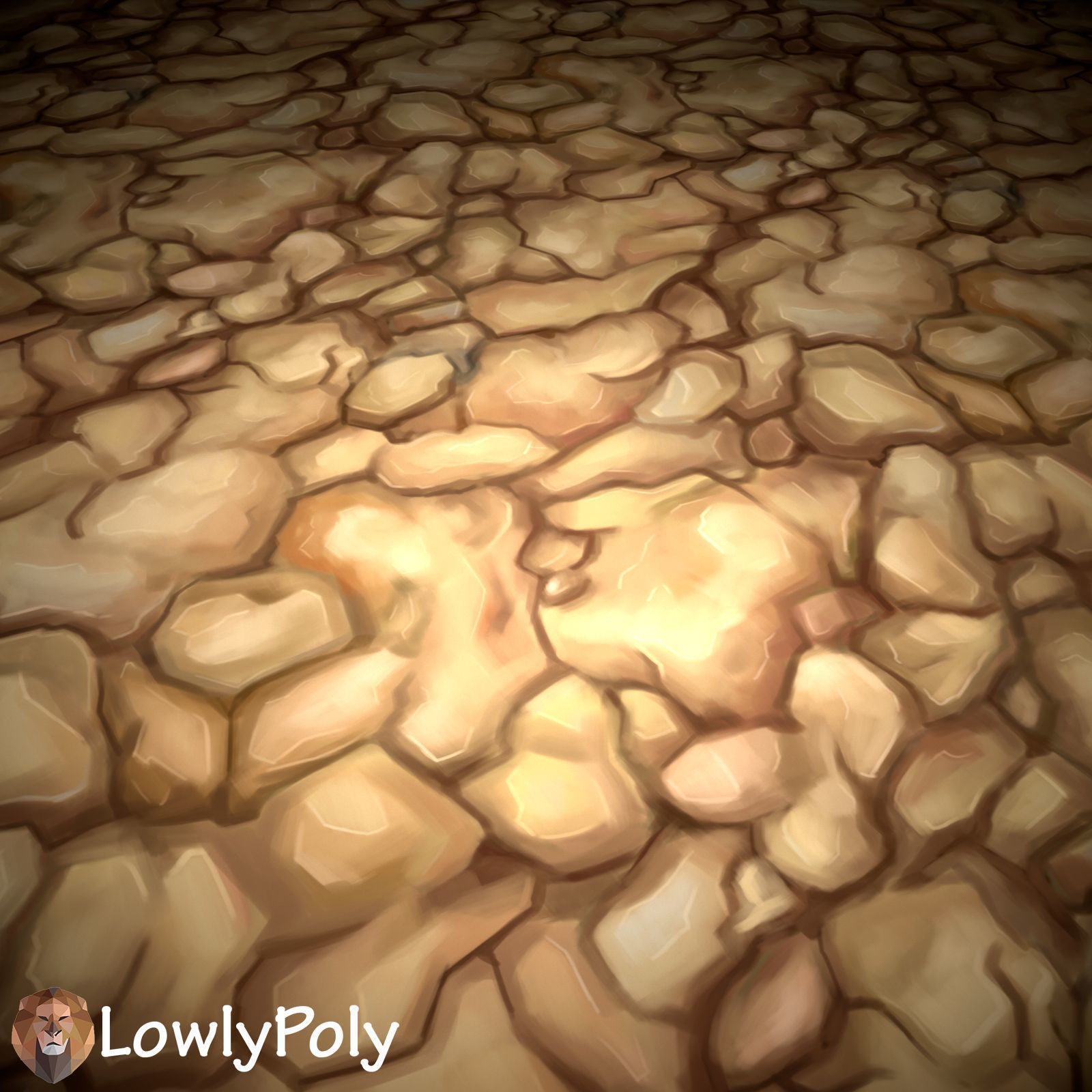 Stylized Ground Mix Vol 39 - Hand Painted Textures Texture_13