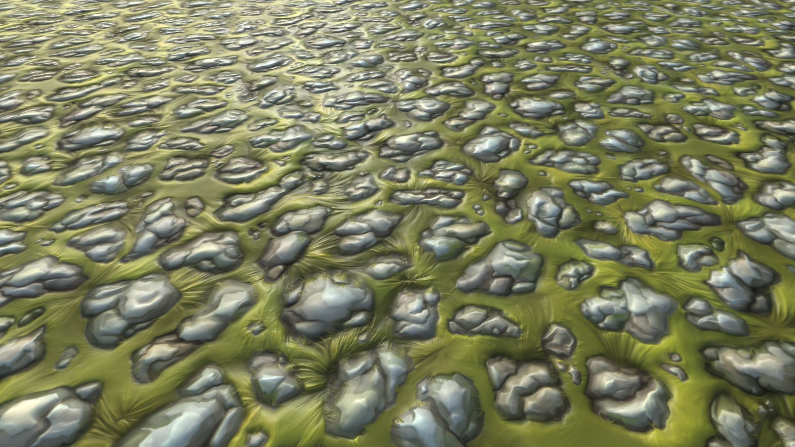 Stylized Ground Mix Vol 39 - Hand Painted Textures Texture_35