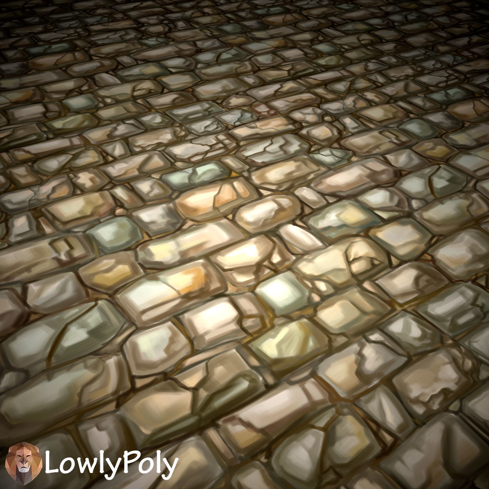 Stylized Ground Mix Vol 39 - Hand Painted Textures Texture_11