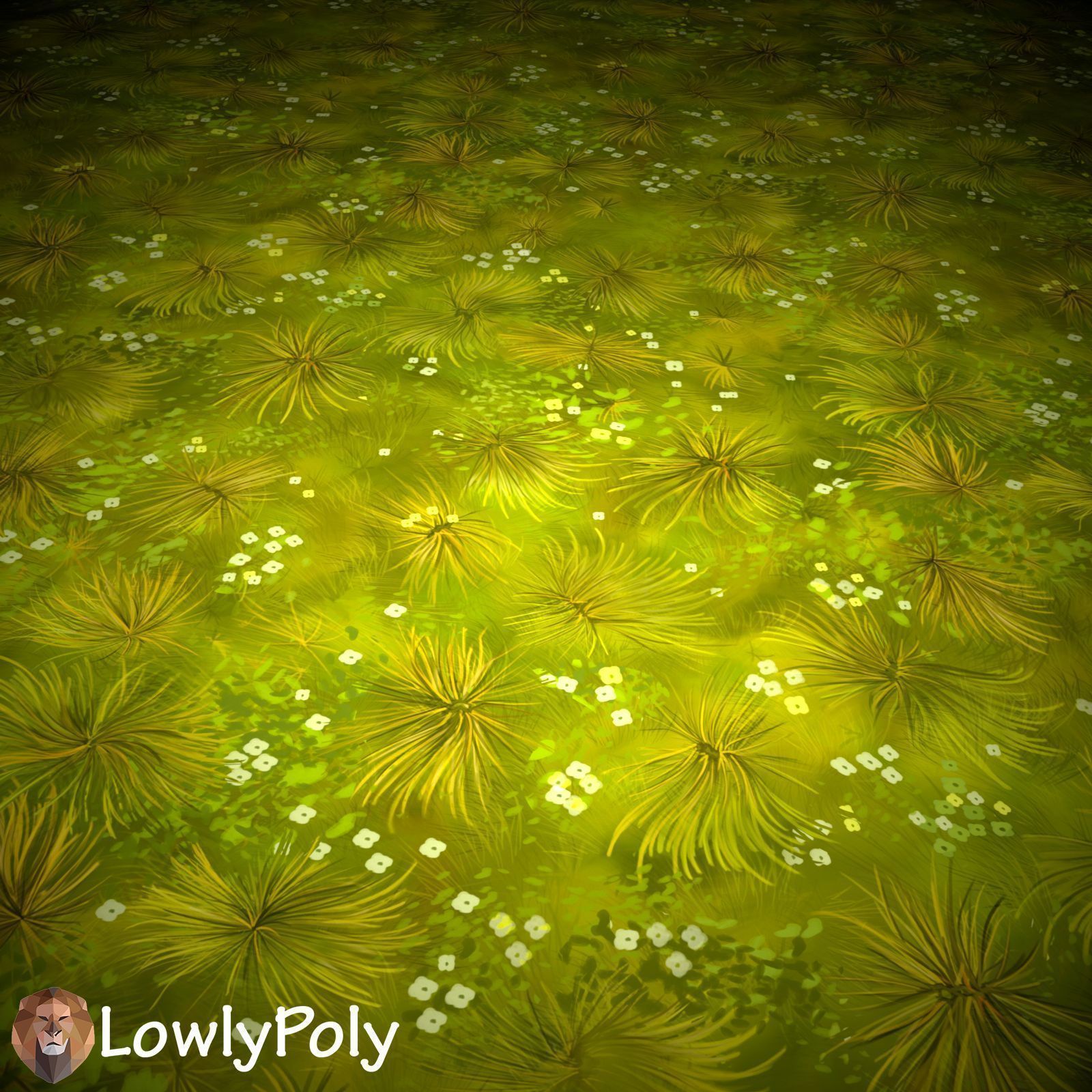 Stylized Ground Mix Vol 39 - Hand Painted Textures Texture_17